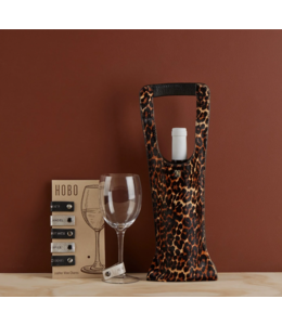 Hobo Wine Tote-Leopard