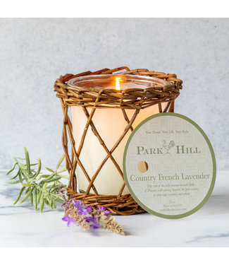 Park Hill Country French Lavender Willow Candle