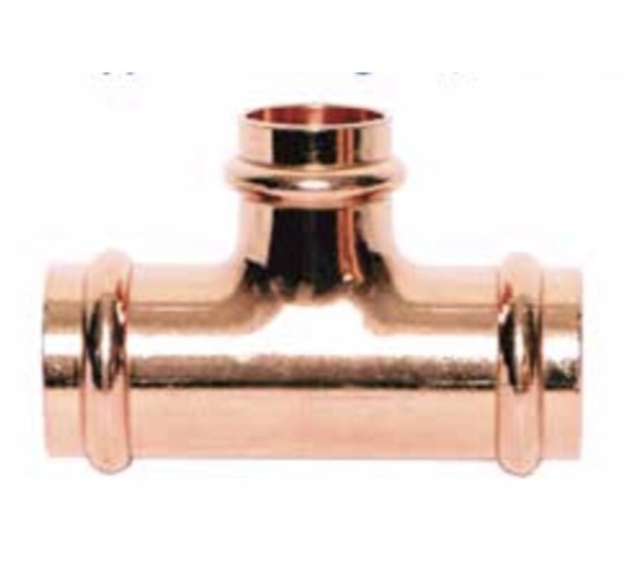 Copper Tee P X P X P 3 4 X 1 2 X 1 2 Mt Juliet Pipe