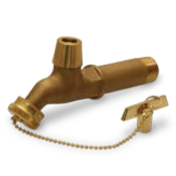 Rough Brass Loose Key Boiler Drain W Cap Mt Juliet Pipe