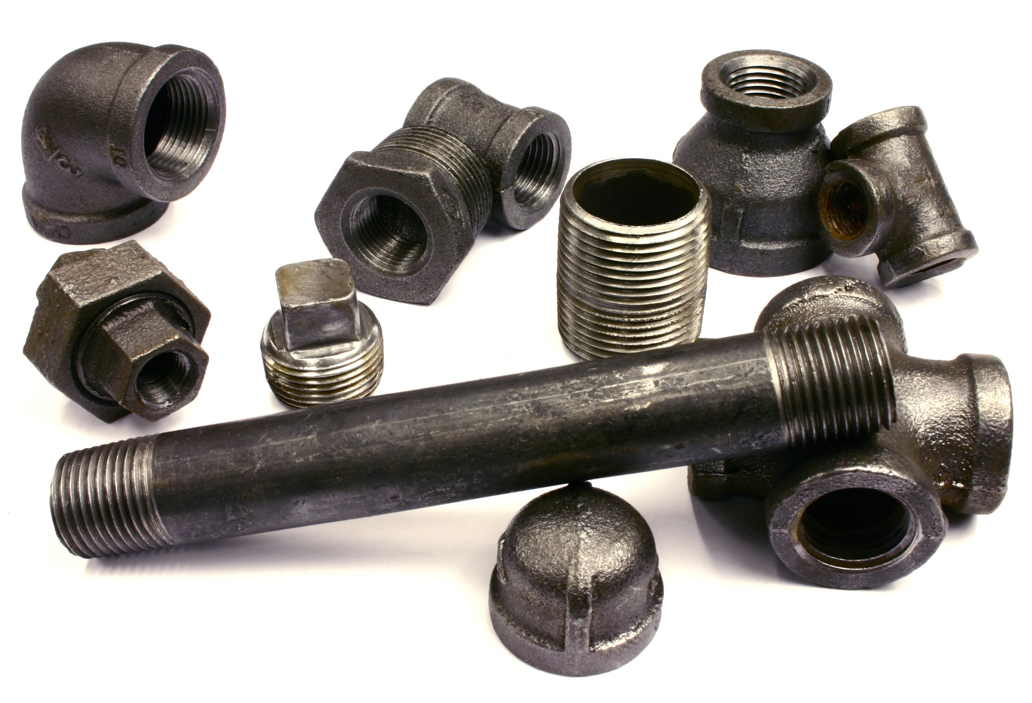 Malleable. Pipe union. Соединительная арматура трубопроводов: тройник прямой диаметром:. Pipe fittings. Malleable.