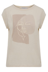 221-1176 T-shirt Silhuet Print