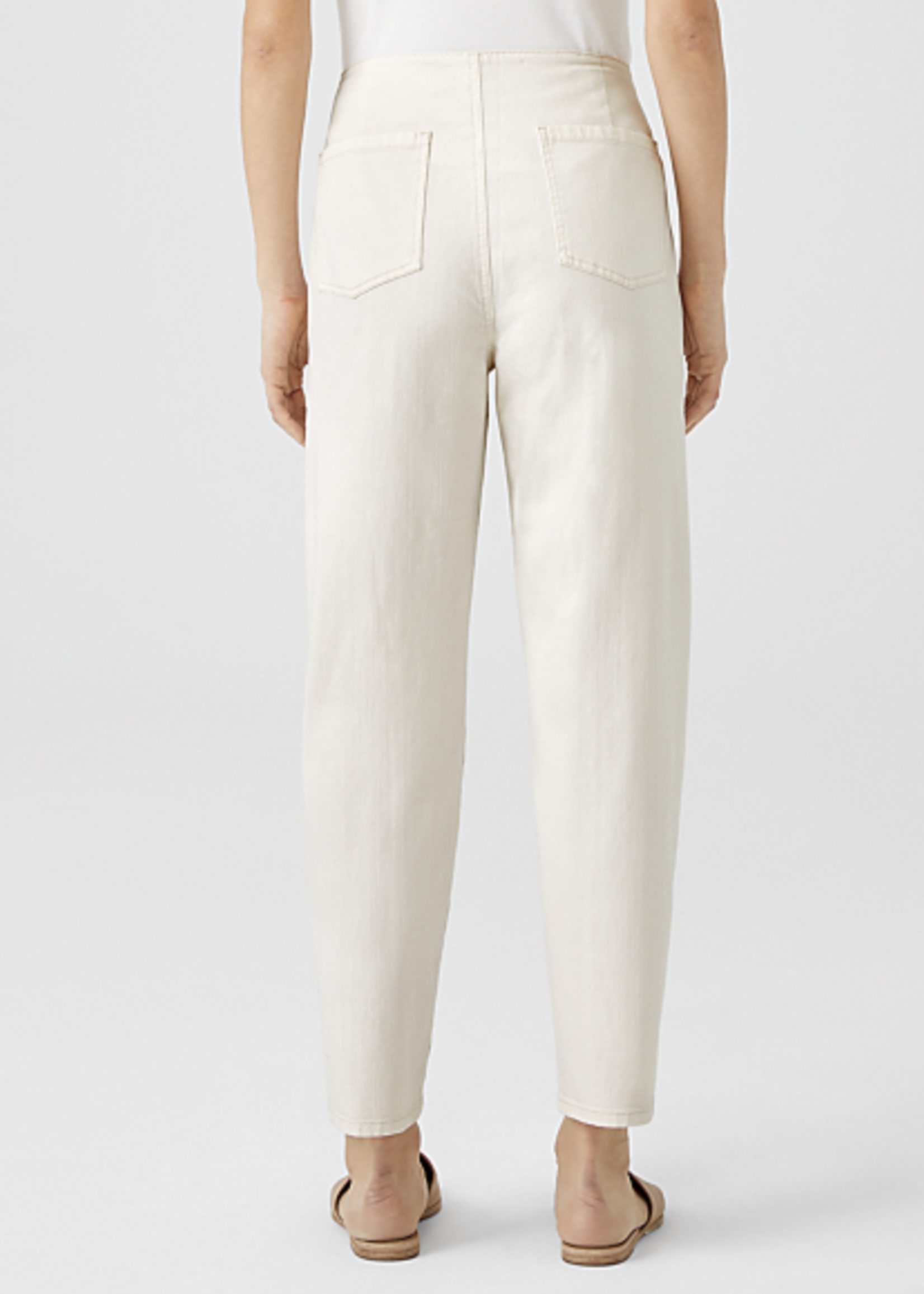 Ankle Jeans with Pleats