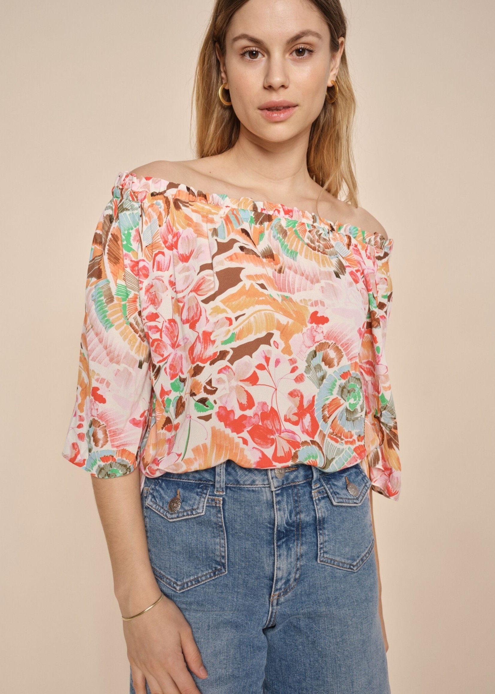 Mos Mosh Ashlea Botanico Blouse