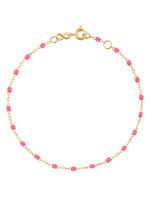 Gigi Clozeau Bracelet Gigi Or Jaune 18k Rose Fluo