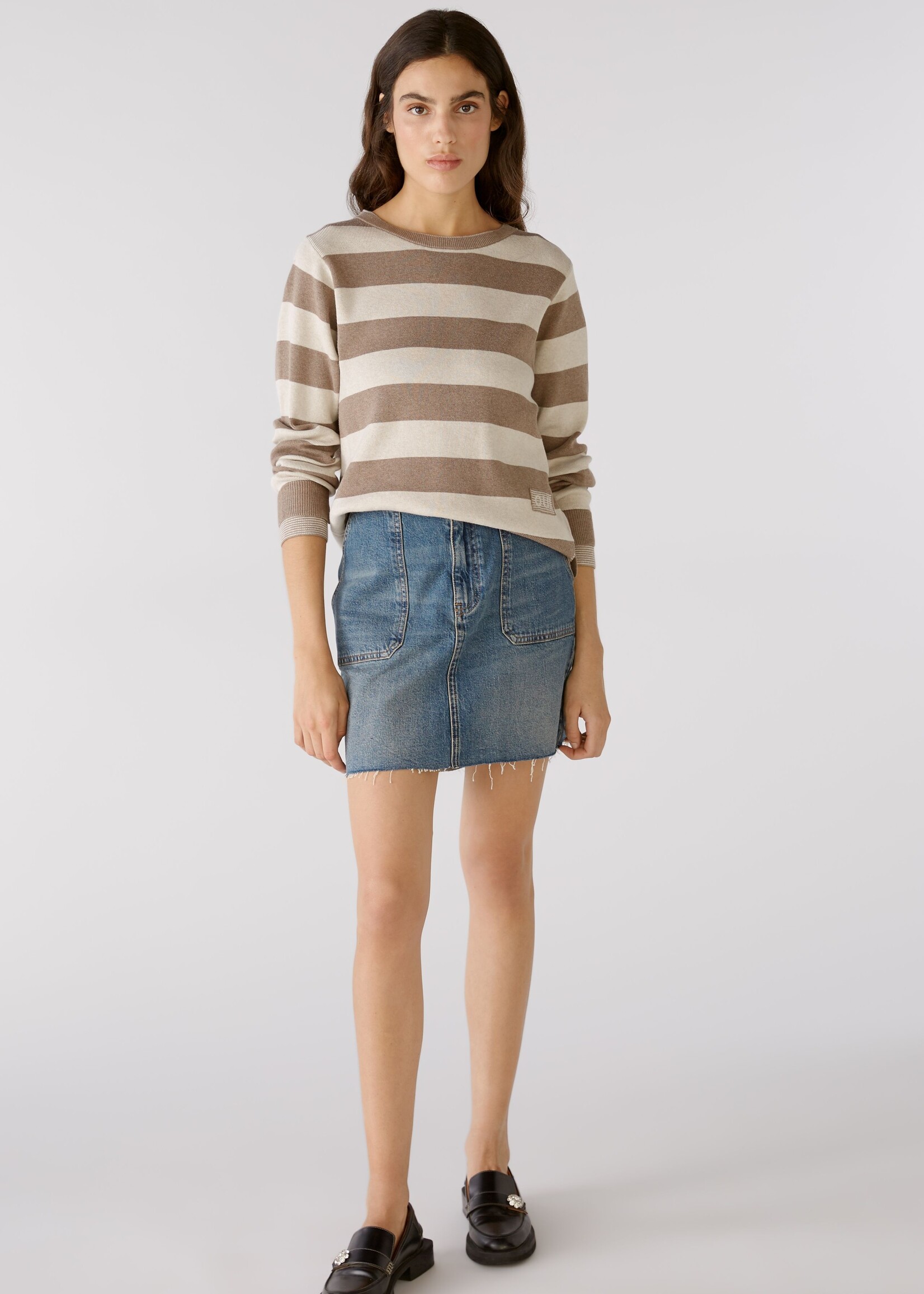 Ouí Pullover Striped Oui