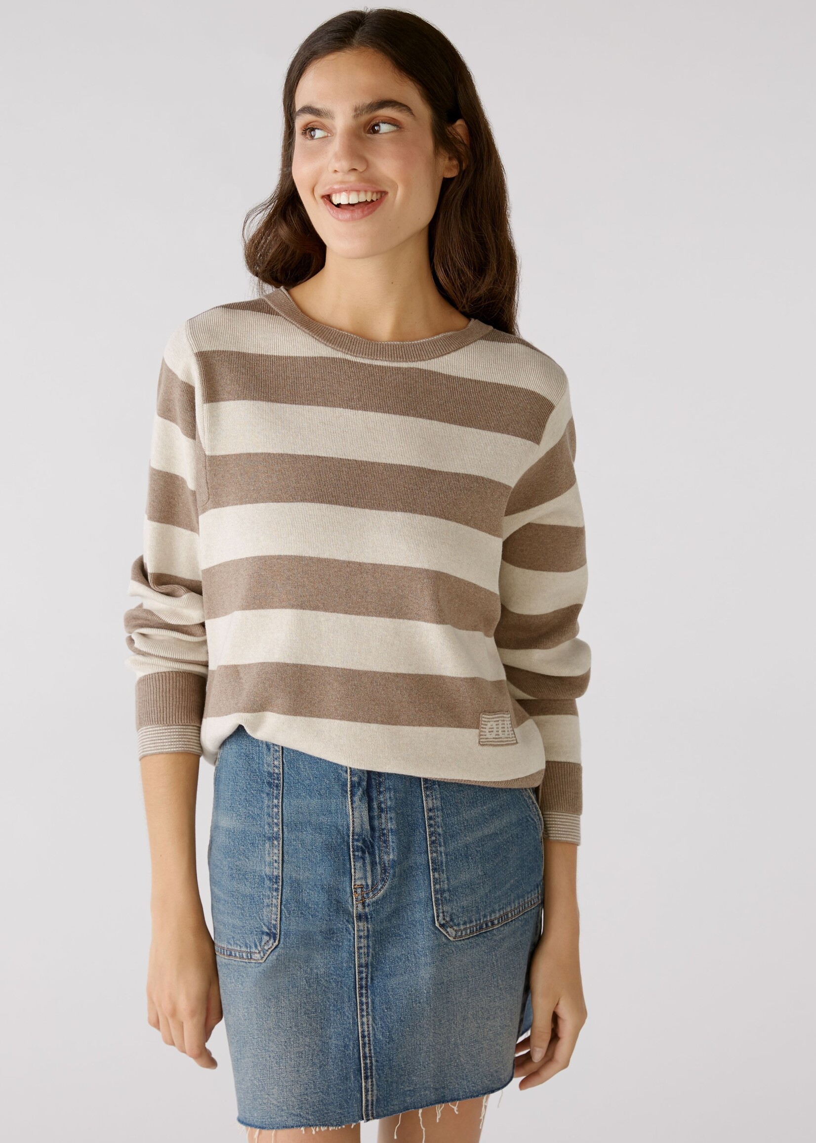 Ouí Pullover Striped Oui