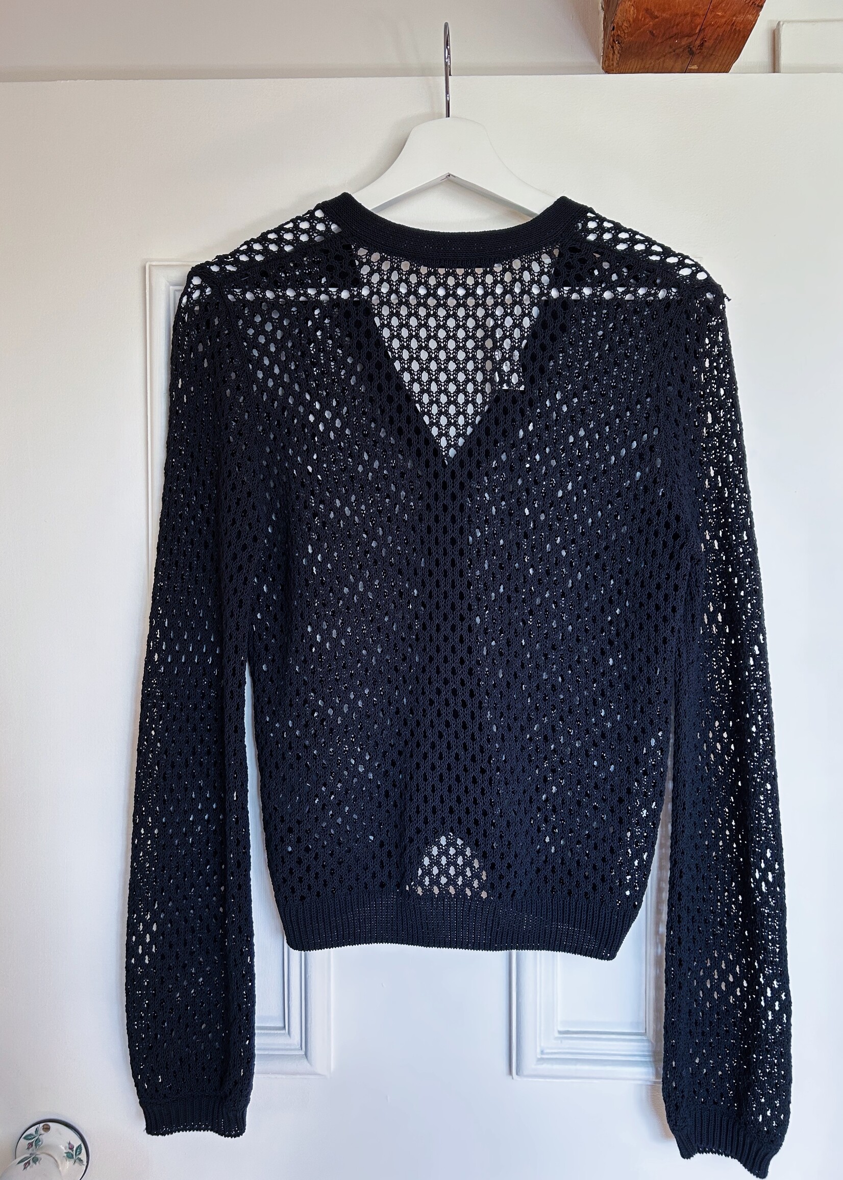 Tricot Veste Oui Noir 36