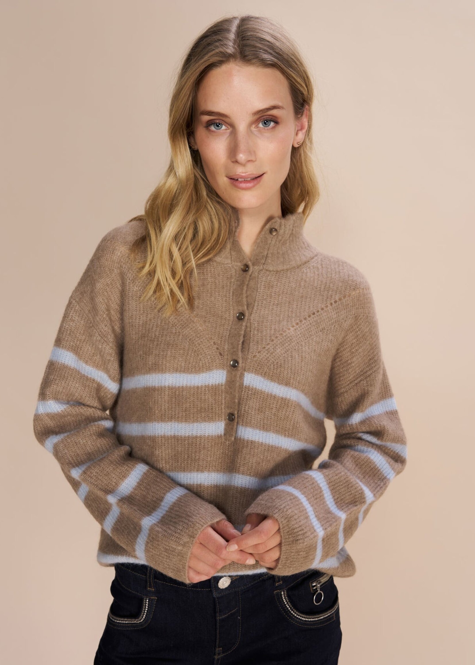 Mos Mosh Bryna Thora Stripe Knit