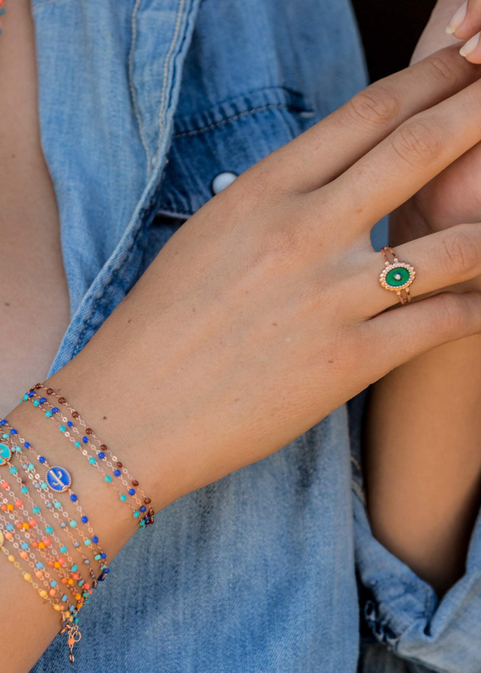 Gigi Clozeau Bracelet Gigi BLEU FLO