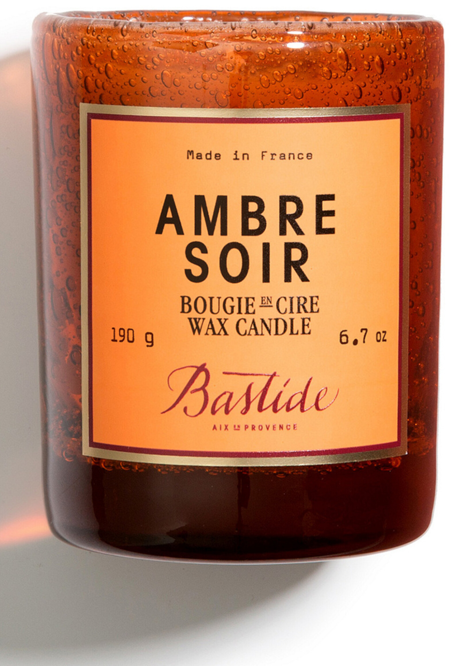 Bougie Ambre soir
