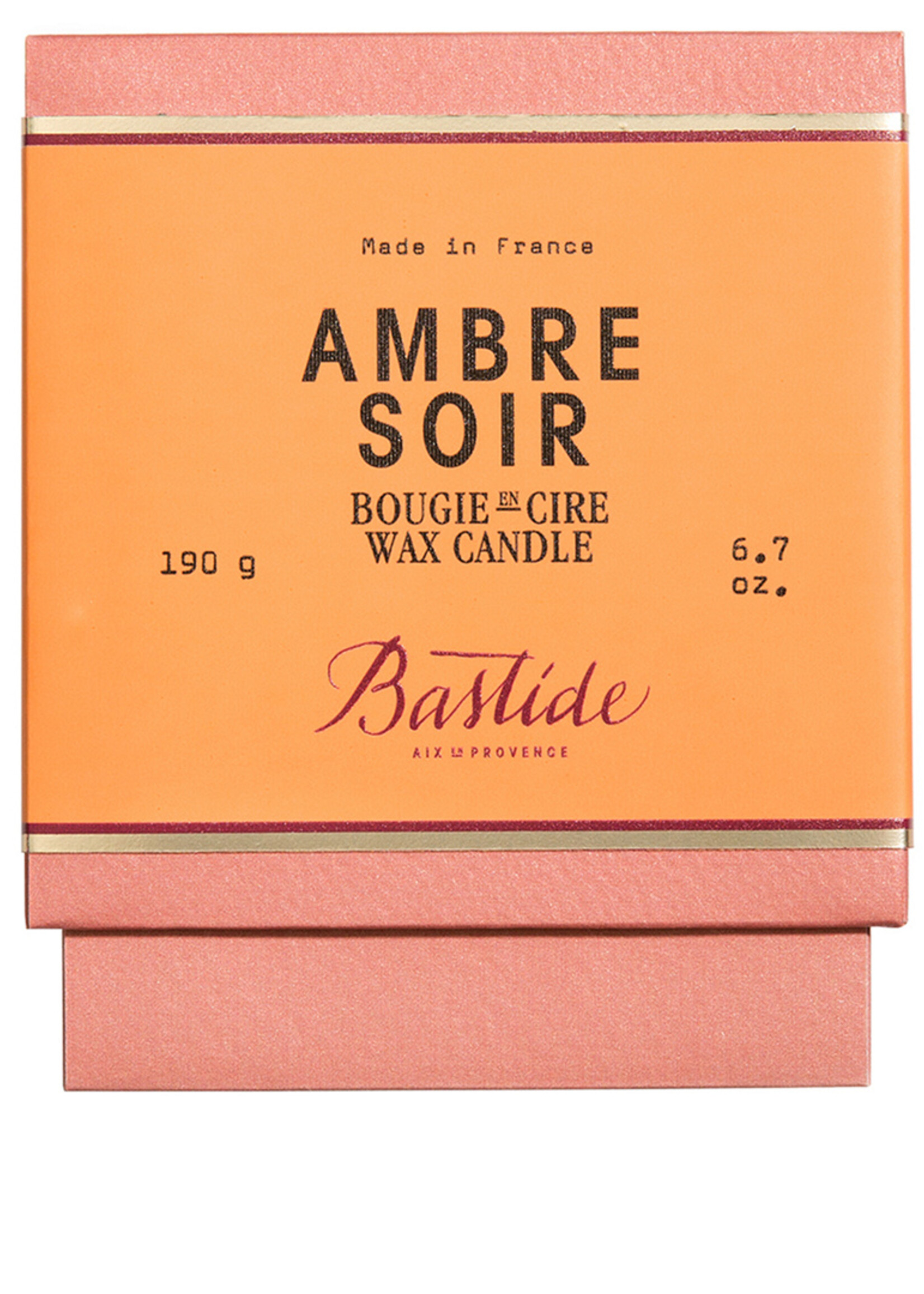 Bougie Ambre soir