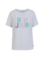 COSTER T-shirt Bonjour Print