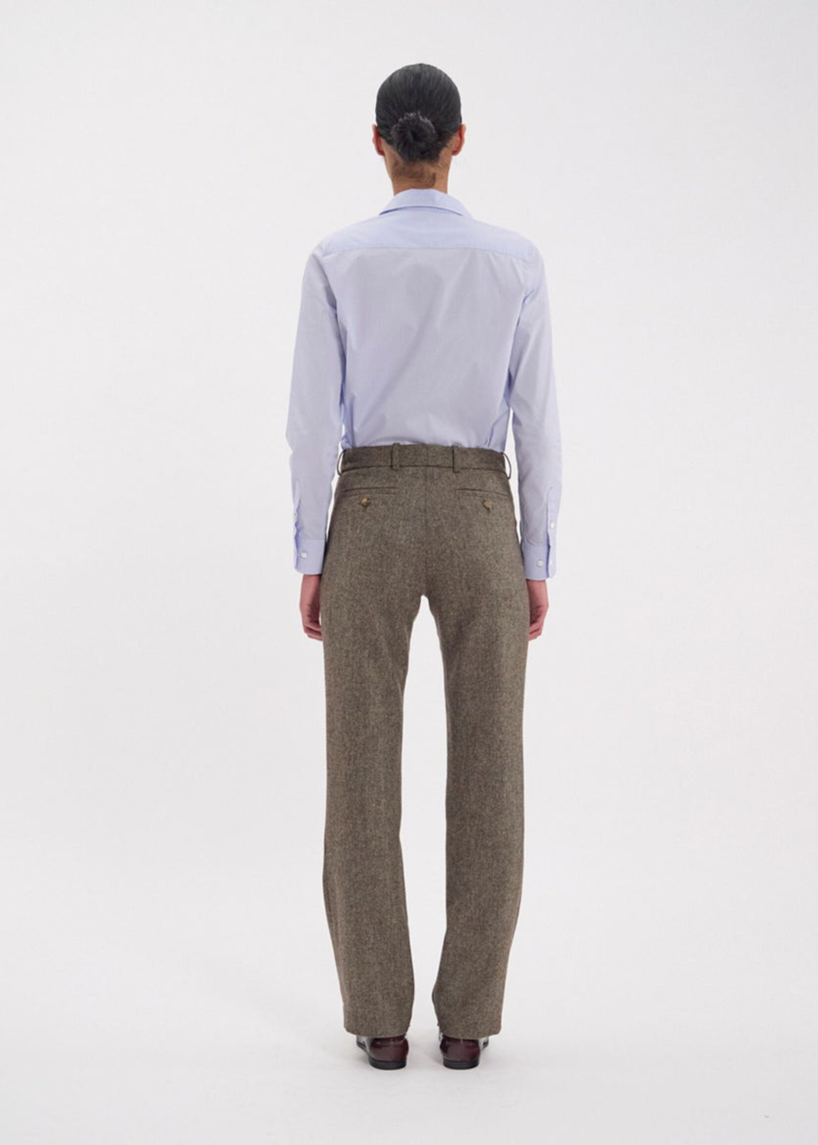 Ines de la Fressange Francisco Pantalon en tweed