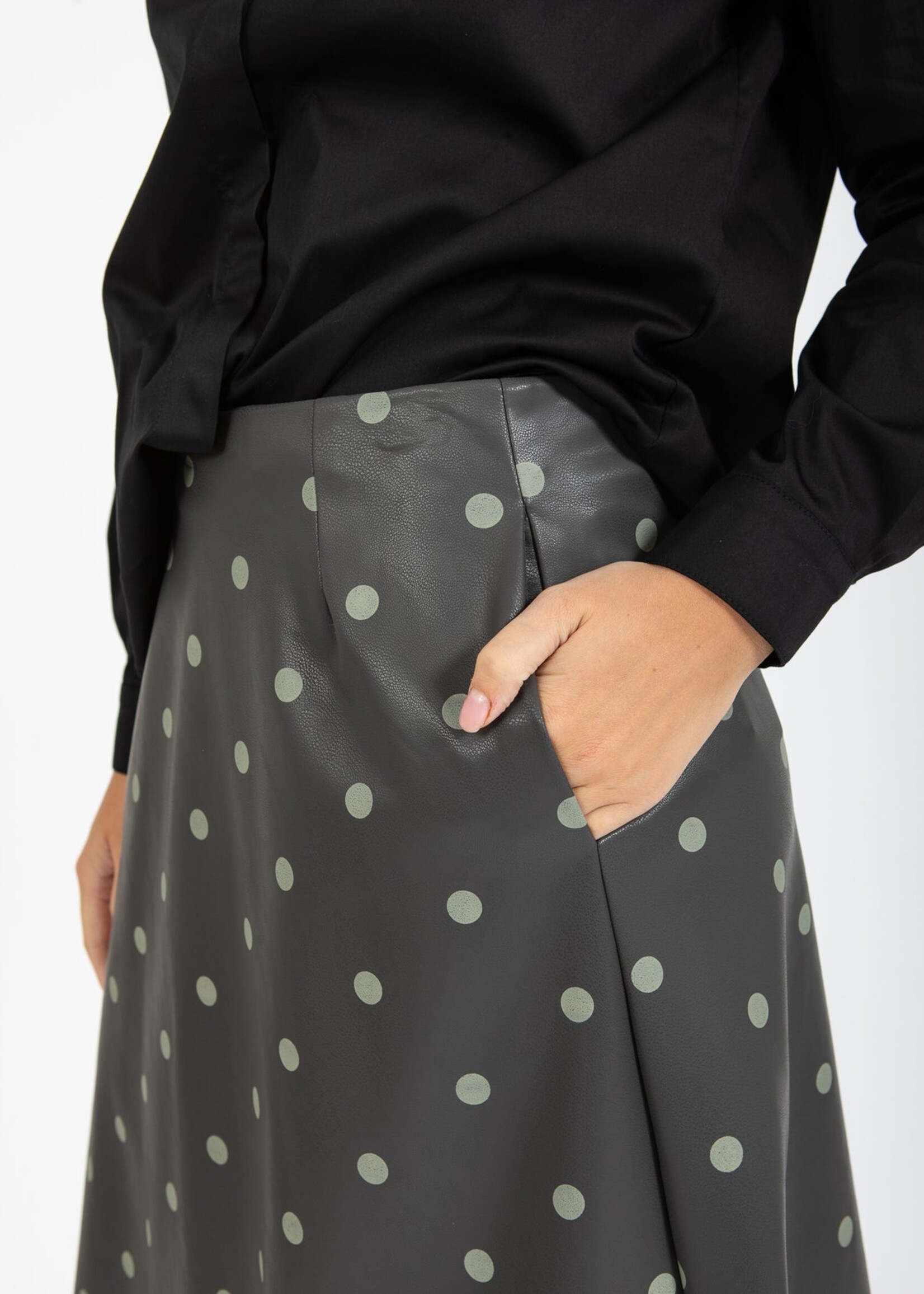 Jupe à pois