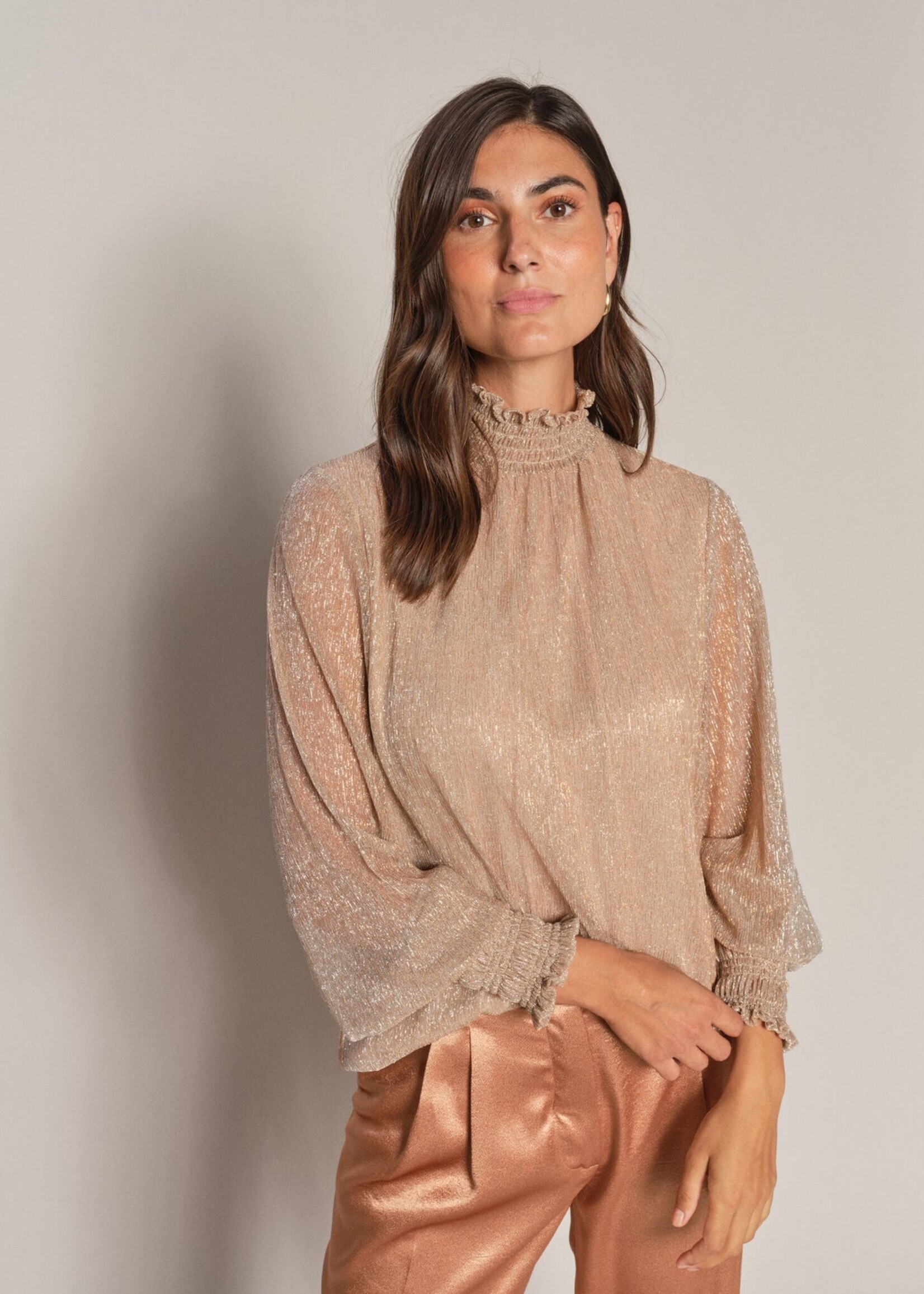 Mos Mosh Ximena Glam Ls Blouse