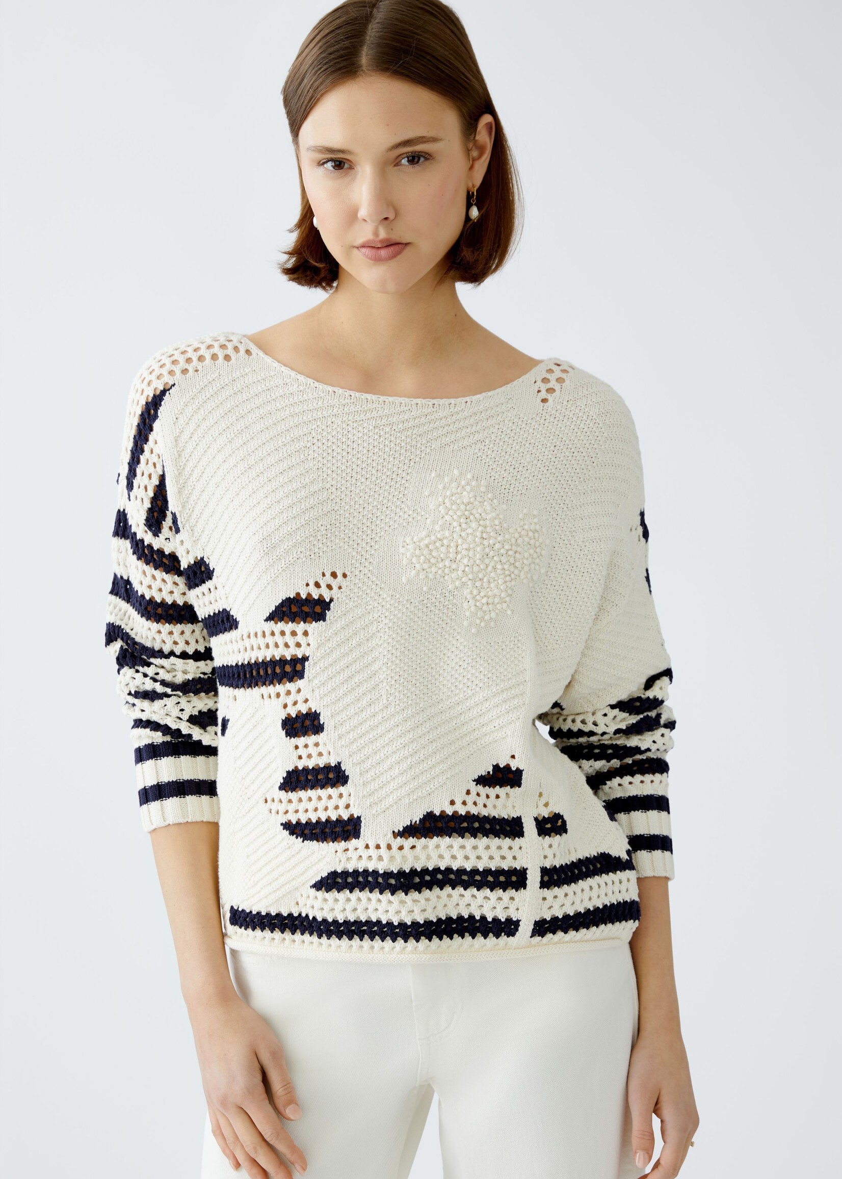 Ouí Pullover avec détails
