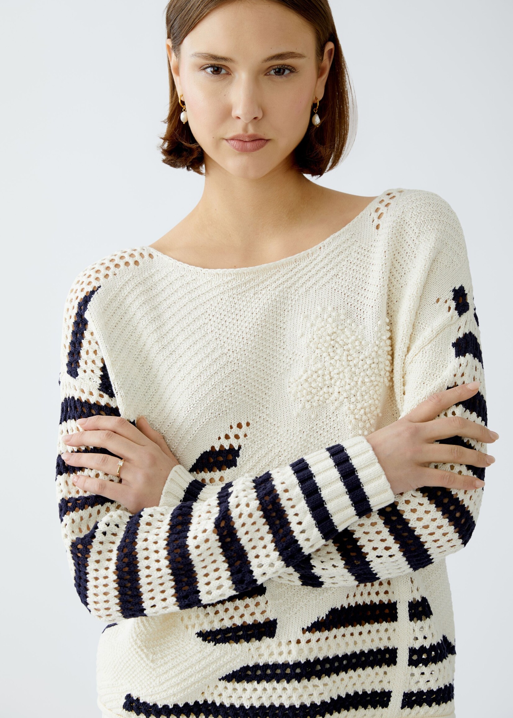 Ouí Pullover avec détails