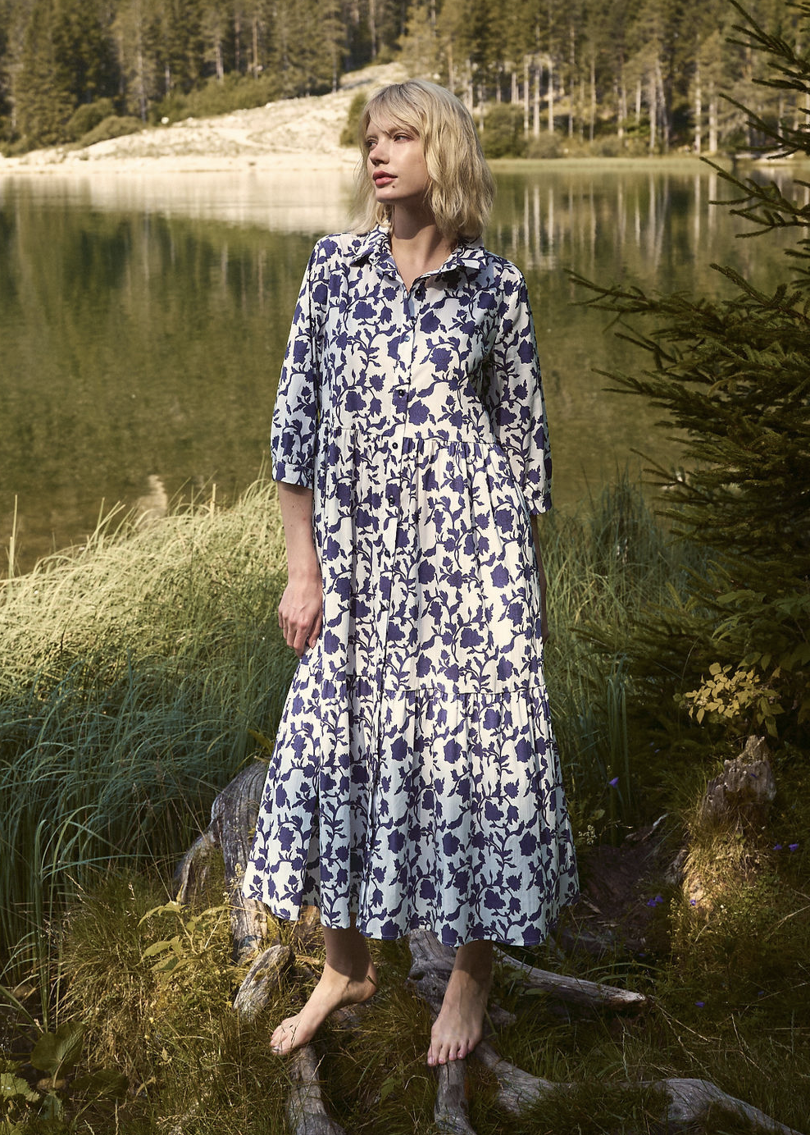 Robe à volants