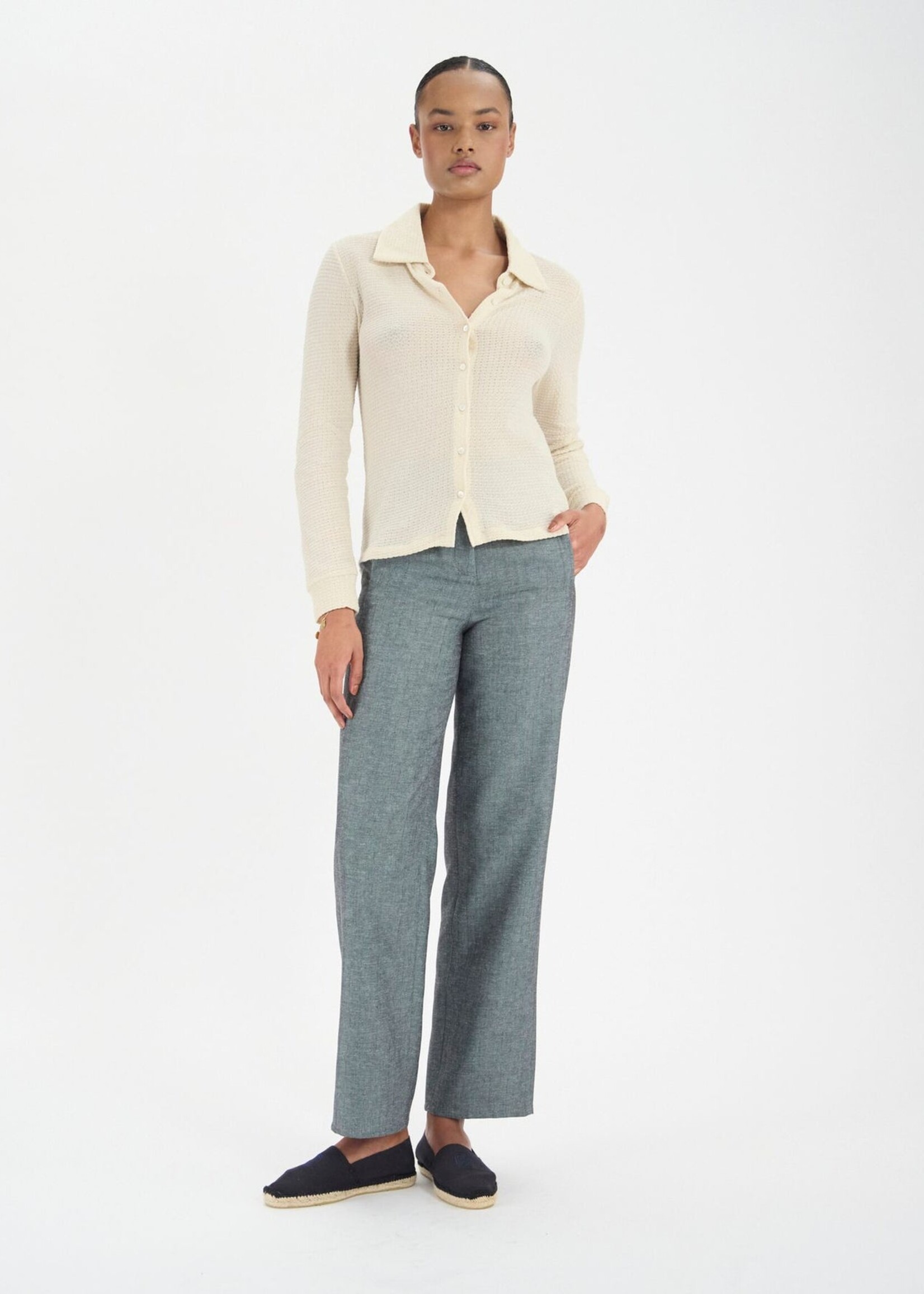Ines de la Fressange Cathy Chemisier en jersey