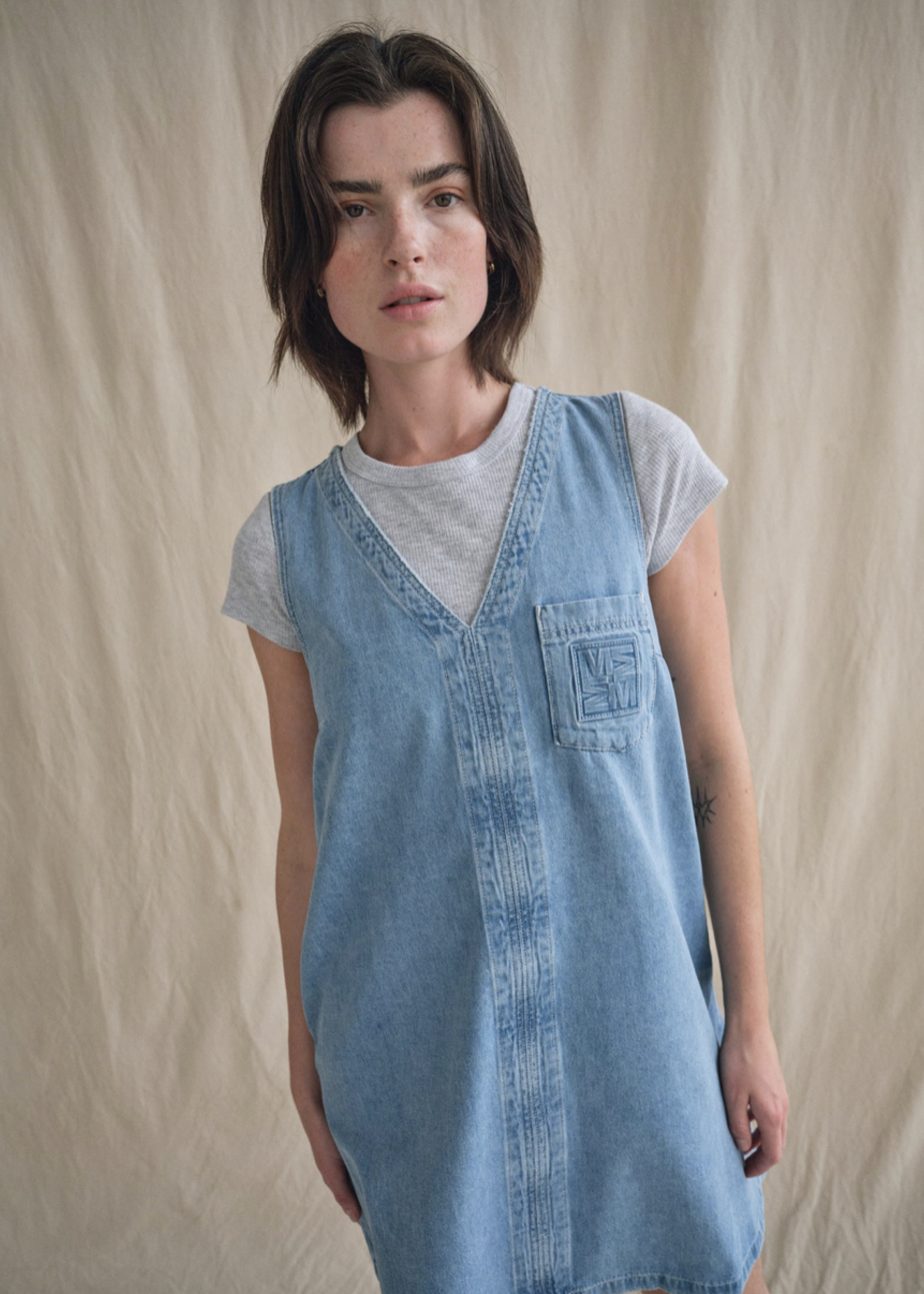 Mos Mosh Aya Denim Dress