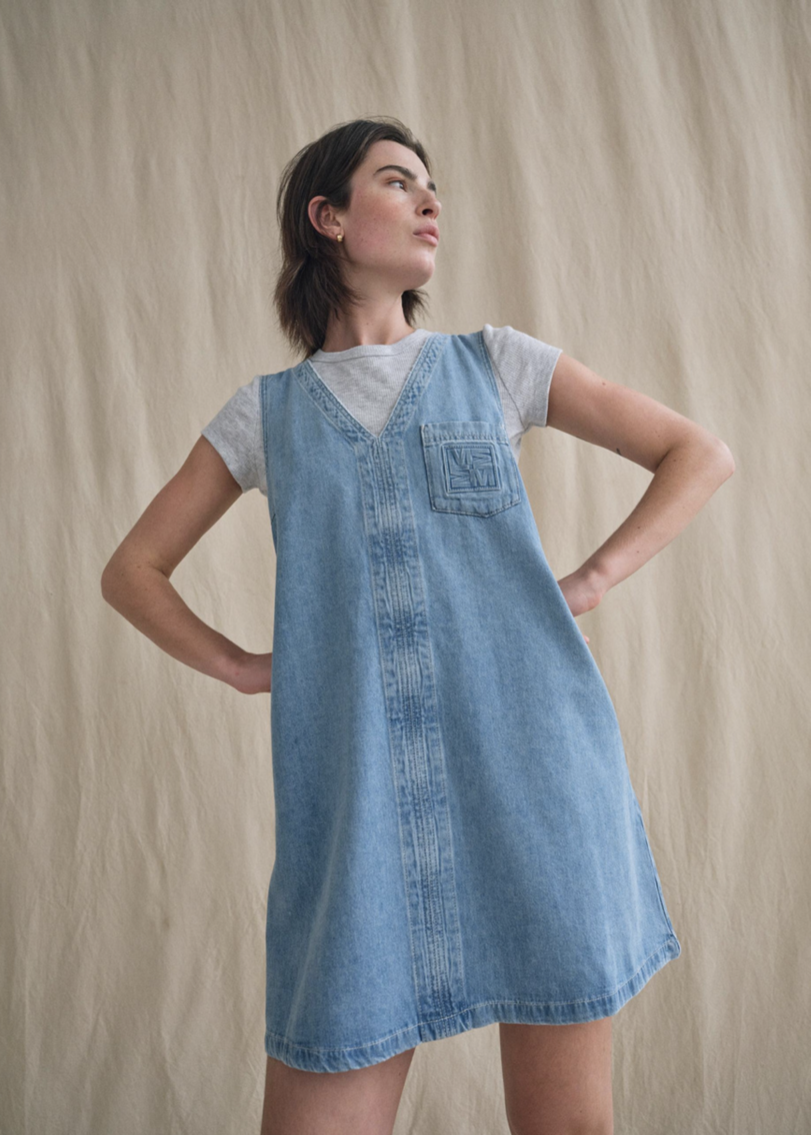 Mos Mosh Aya Denim Dress