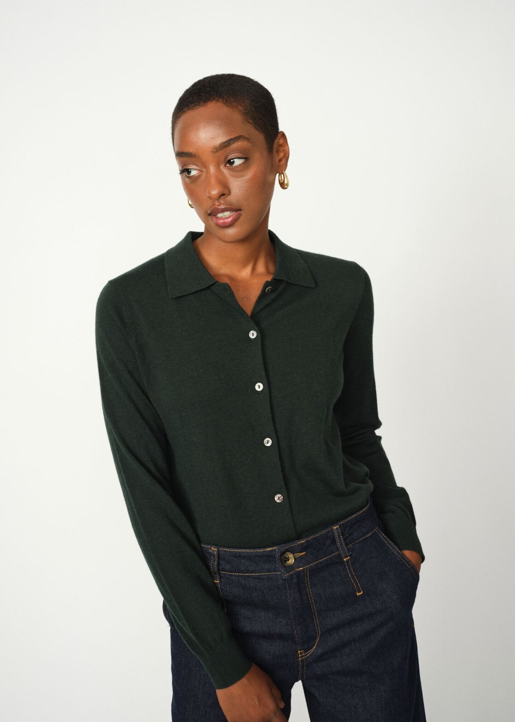 Mos Mosh Relena Flip Knit Cardigan