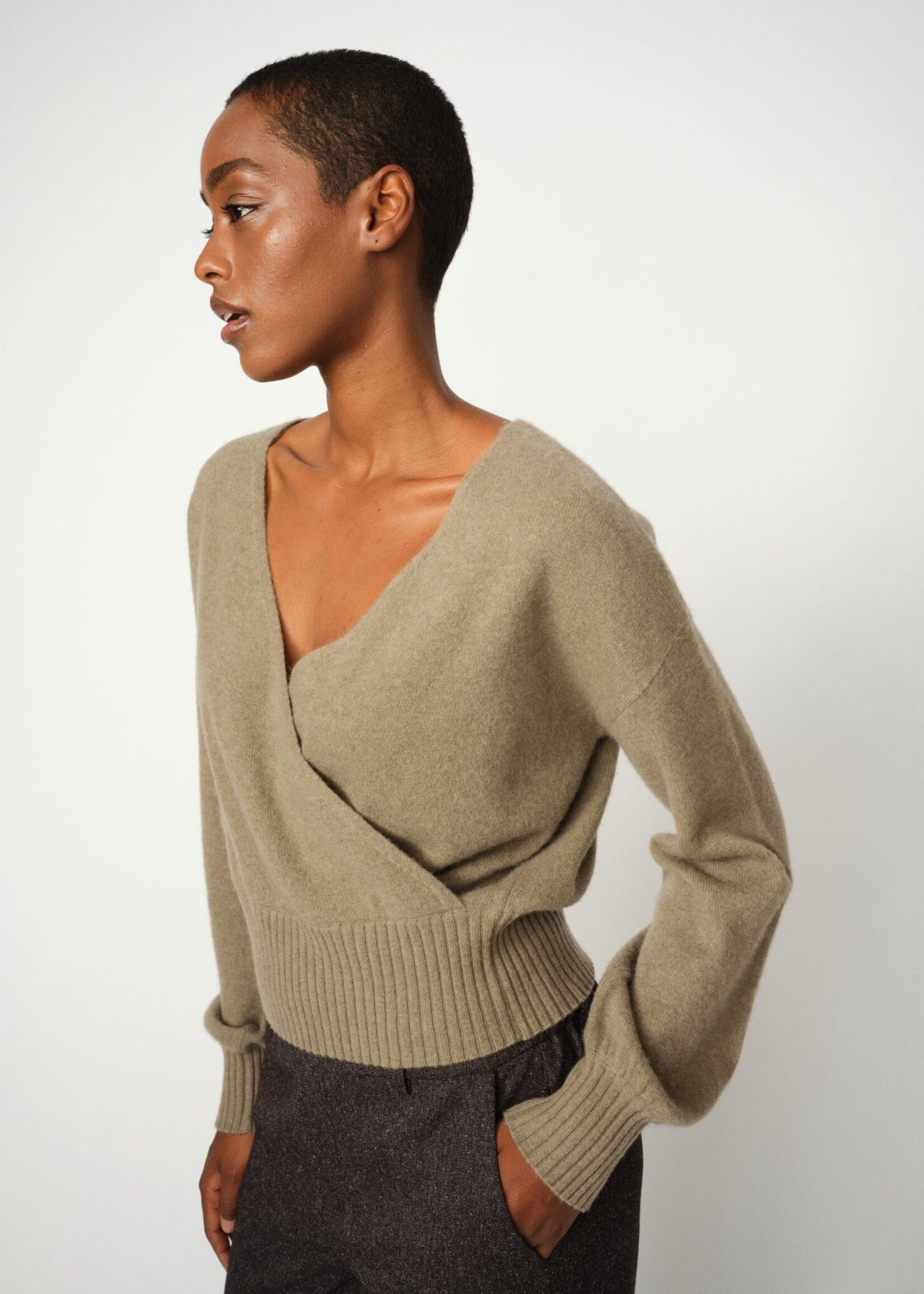 Mos Mosh Ady Cashmere Wrap Knit