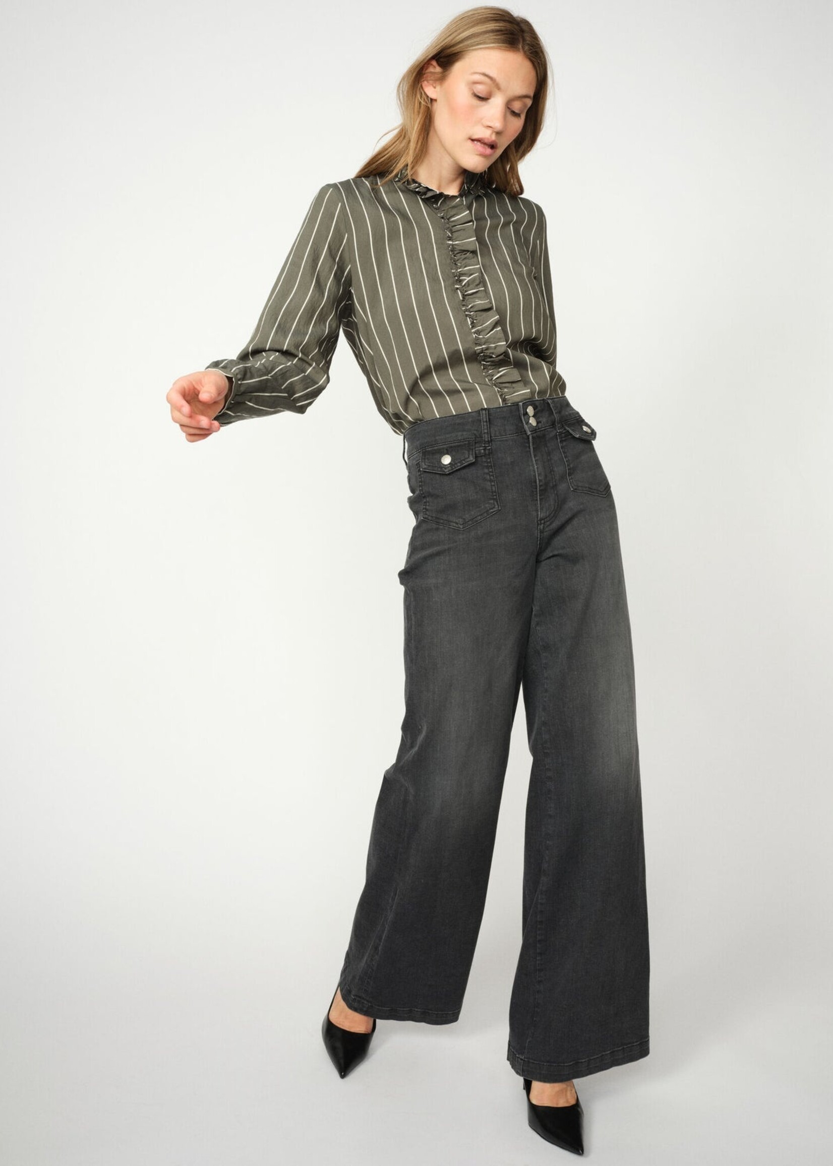 Mos Mosh Billy Stripe Shirt