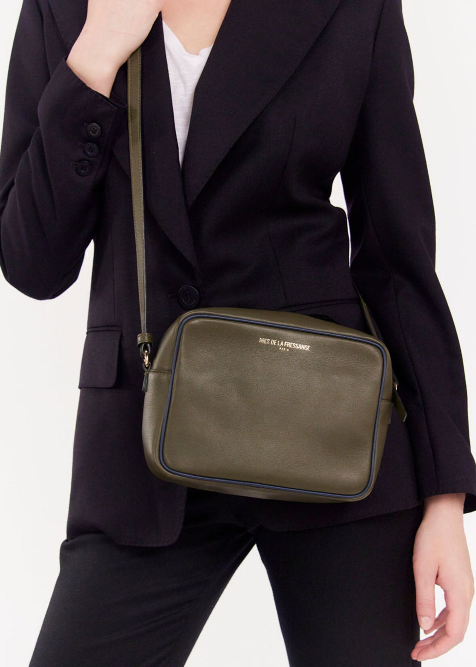 Ines de la Fressange Marcia Shoulder Bag