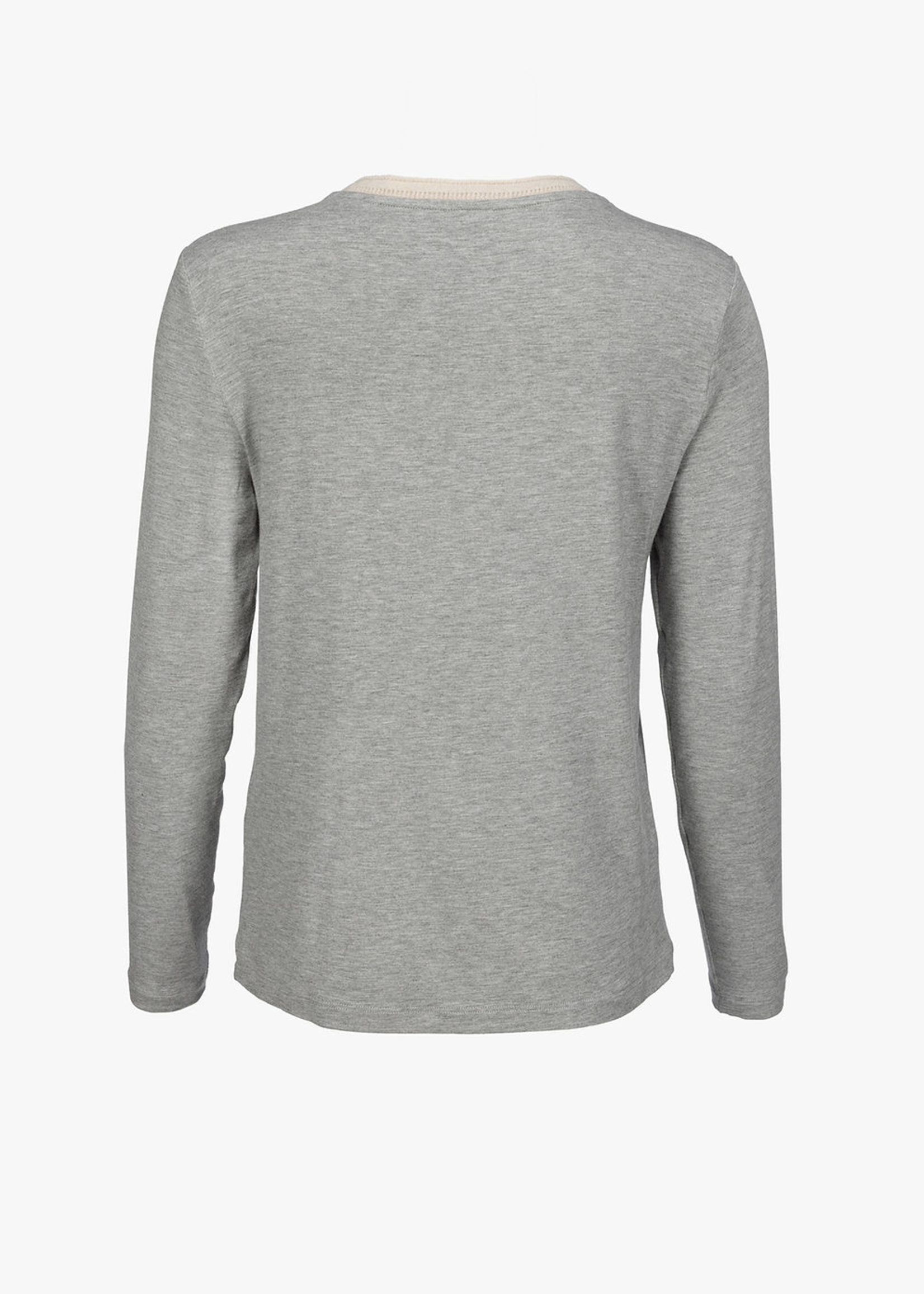 T-shirt Col tricoté