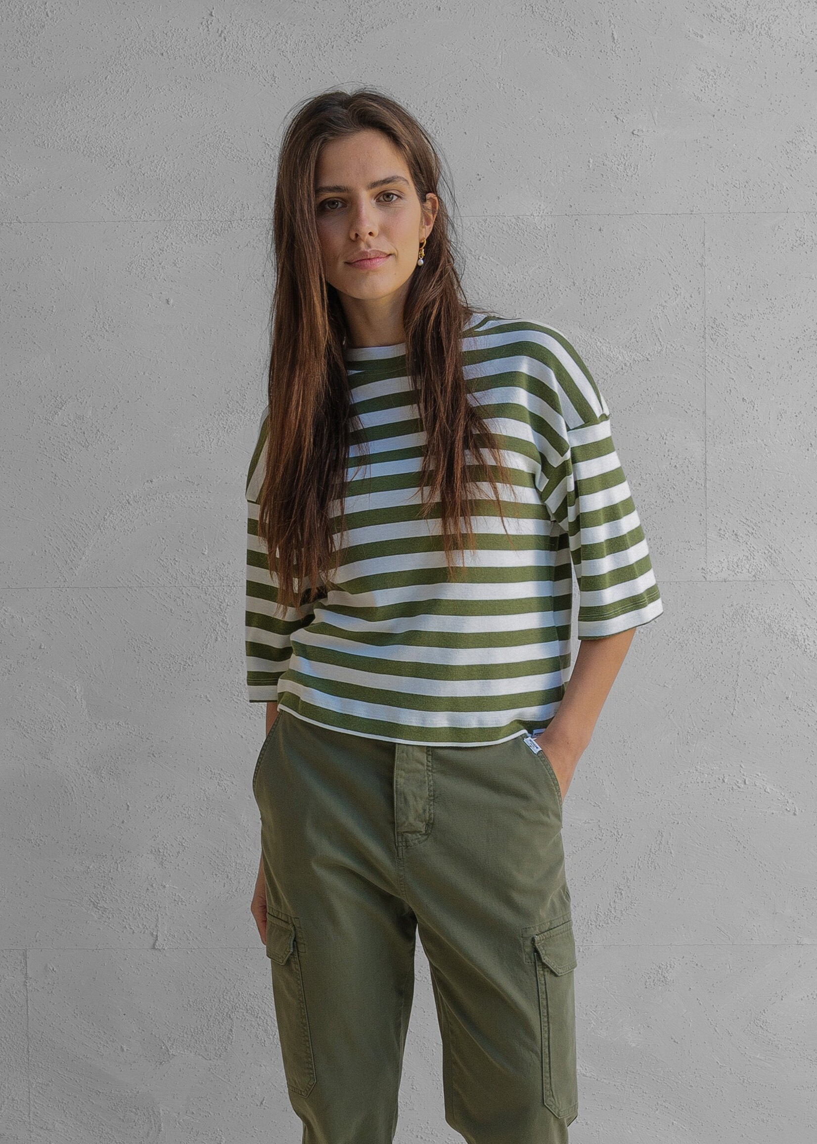 PENN & INK T-shirt Stripe