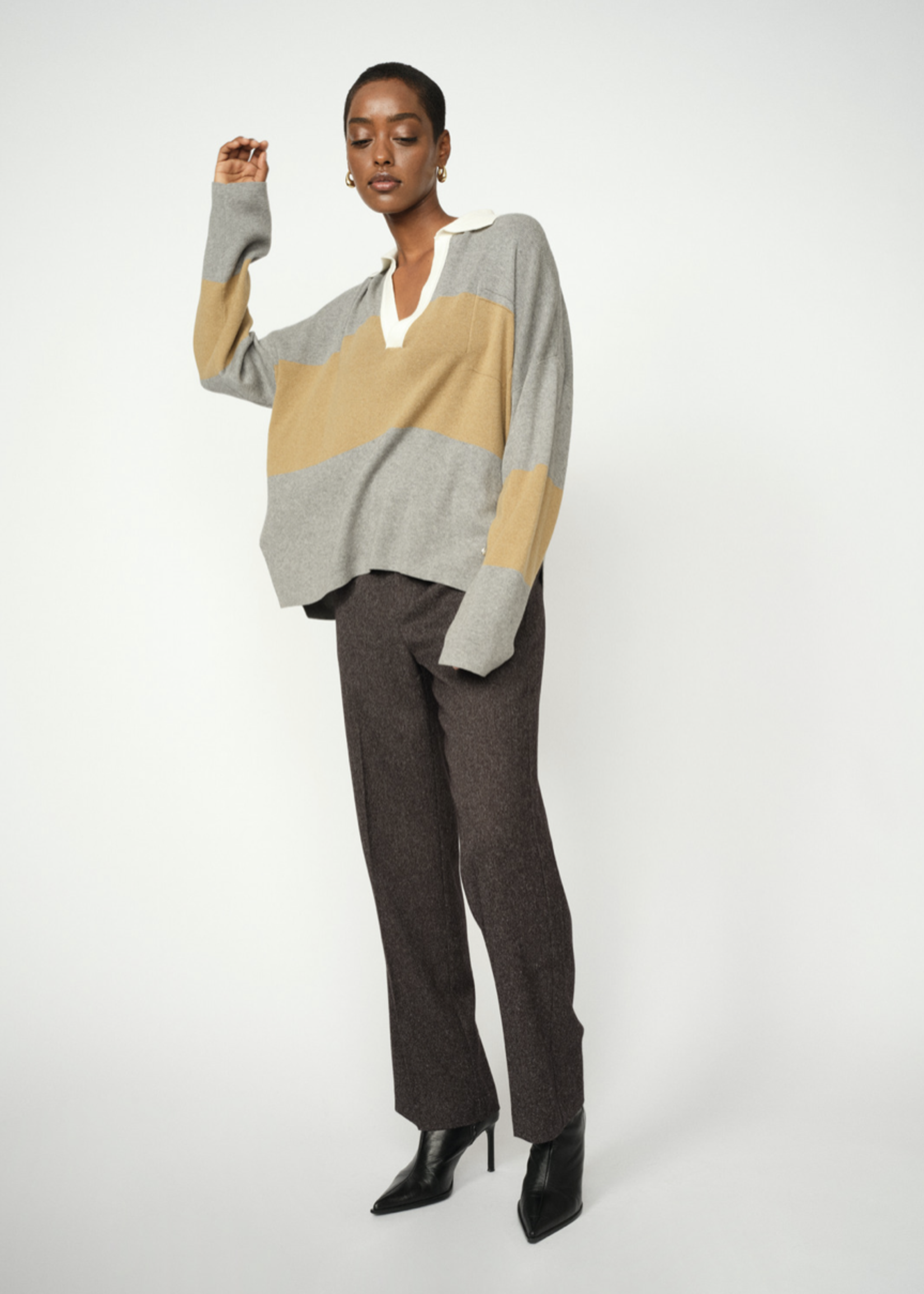 Mos Mosh Wylie Tani Bold Stripe Shirt