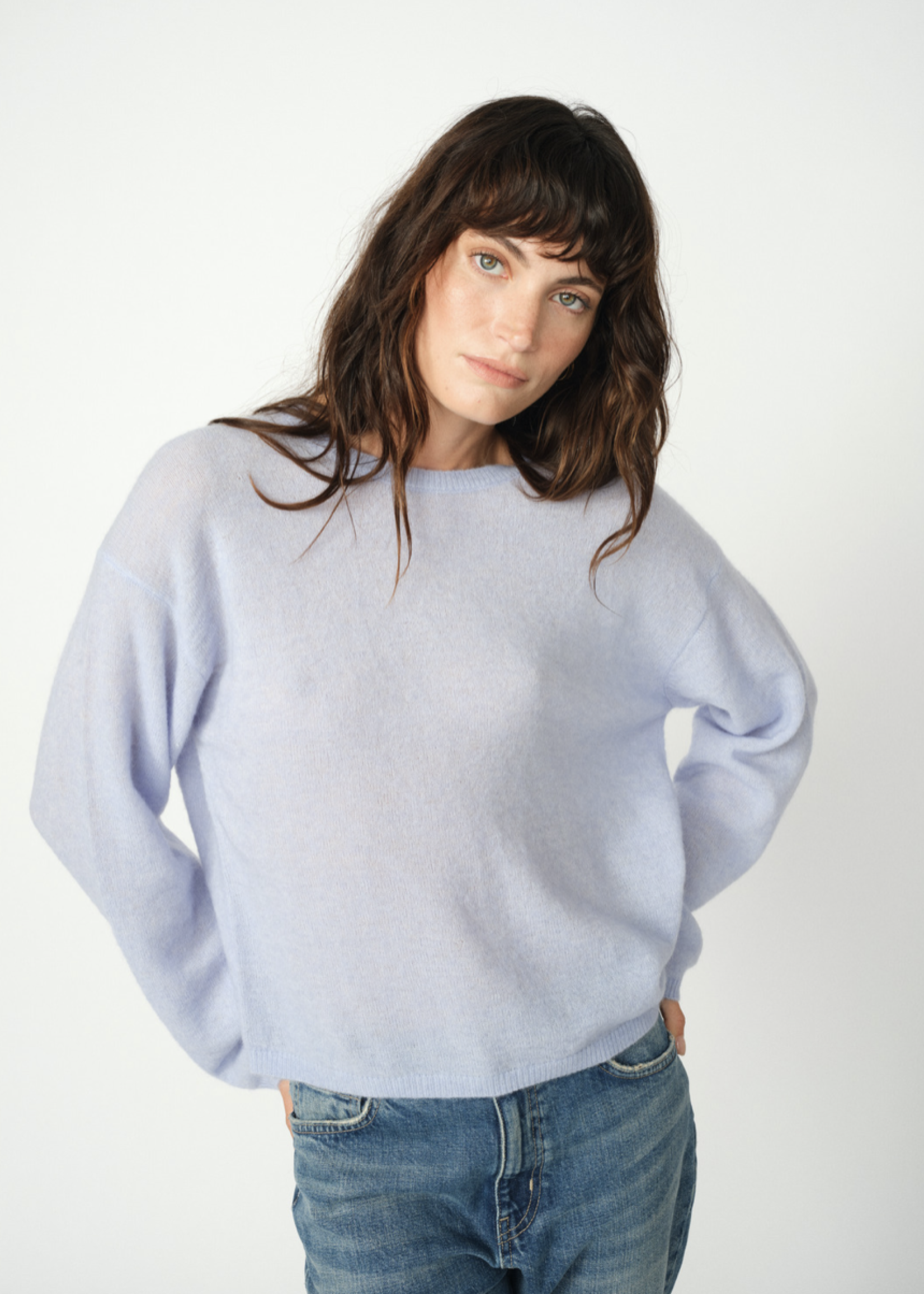 Mos Mosh Mape O-Neck Knit