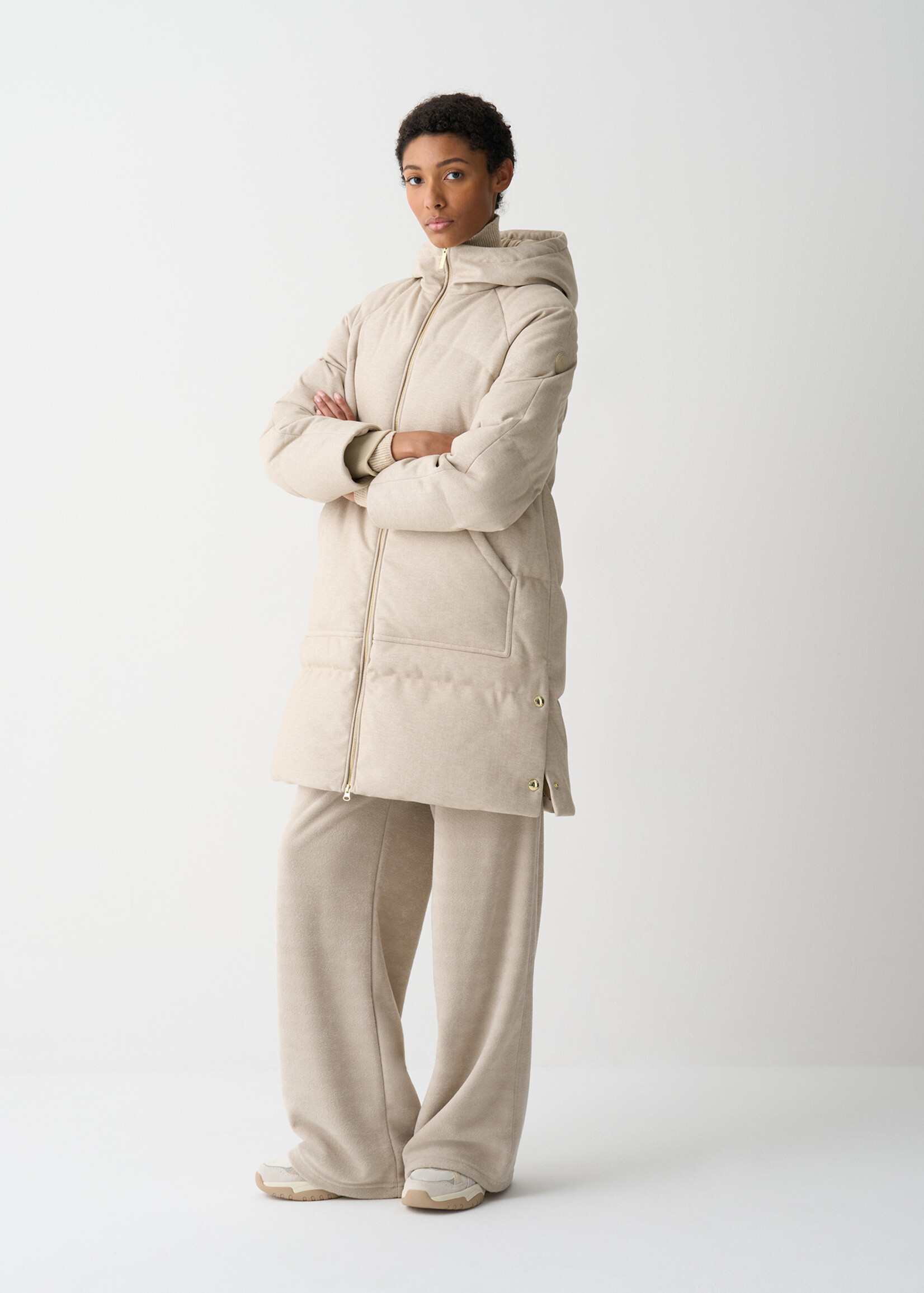 Colmar Manteau Duvet Herringbone