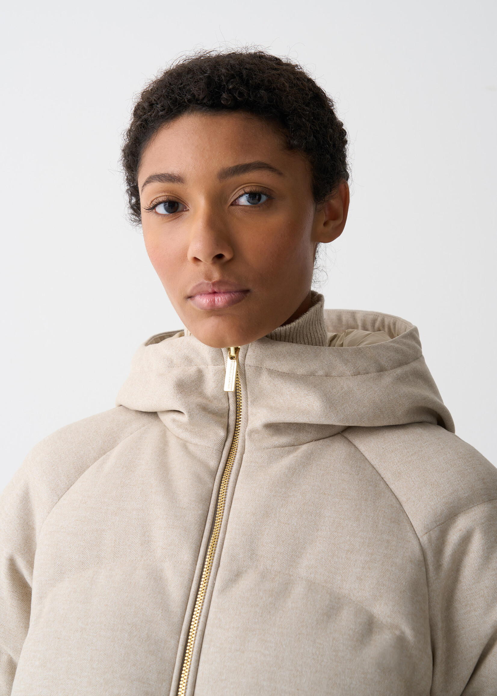 Colmar Manteau Duvet Herringbone