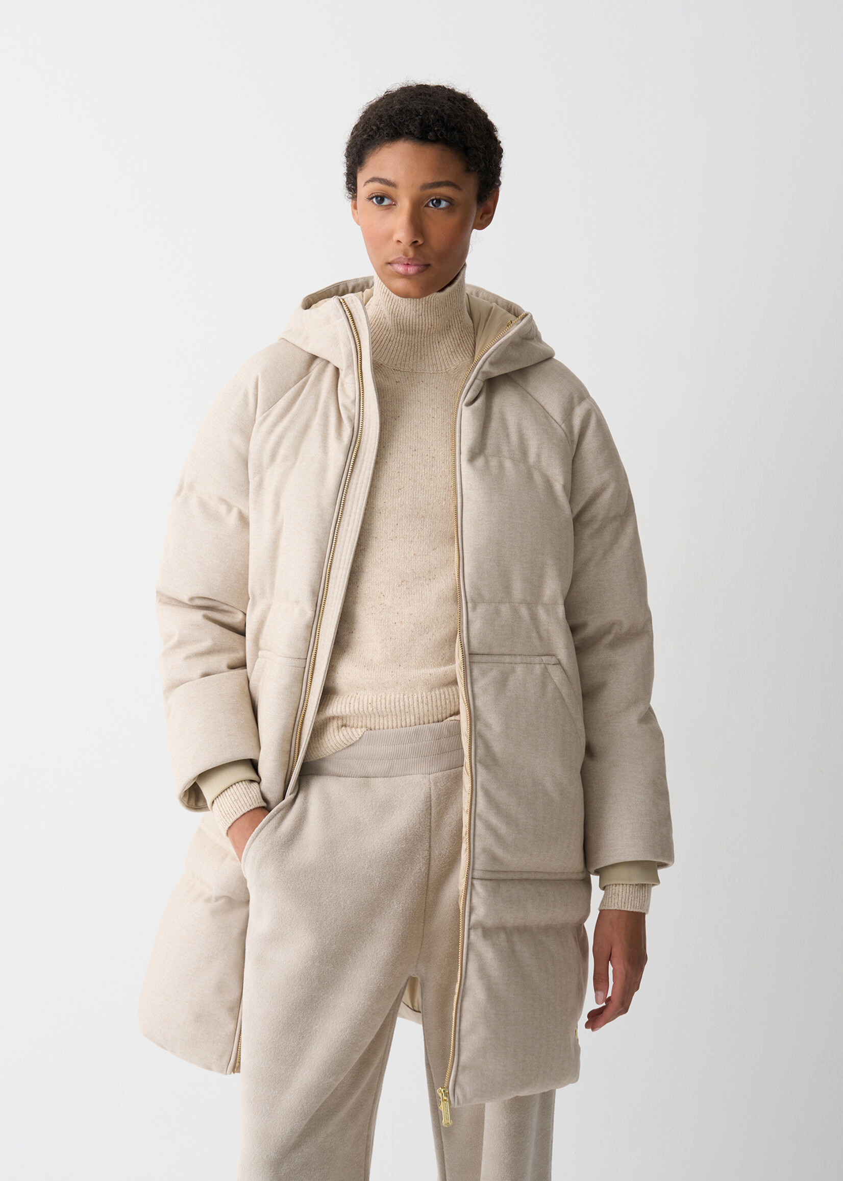 Colmar Manteau Duvet Herringbone