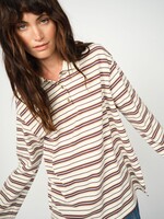 Mos Mosh Rossett LS Stripe Polo Tee