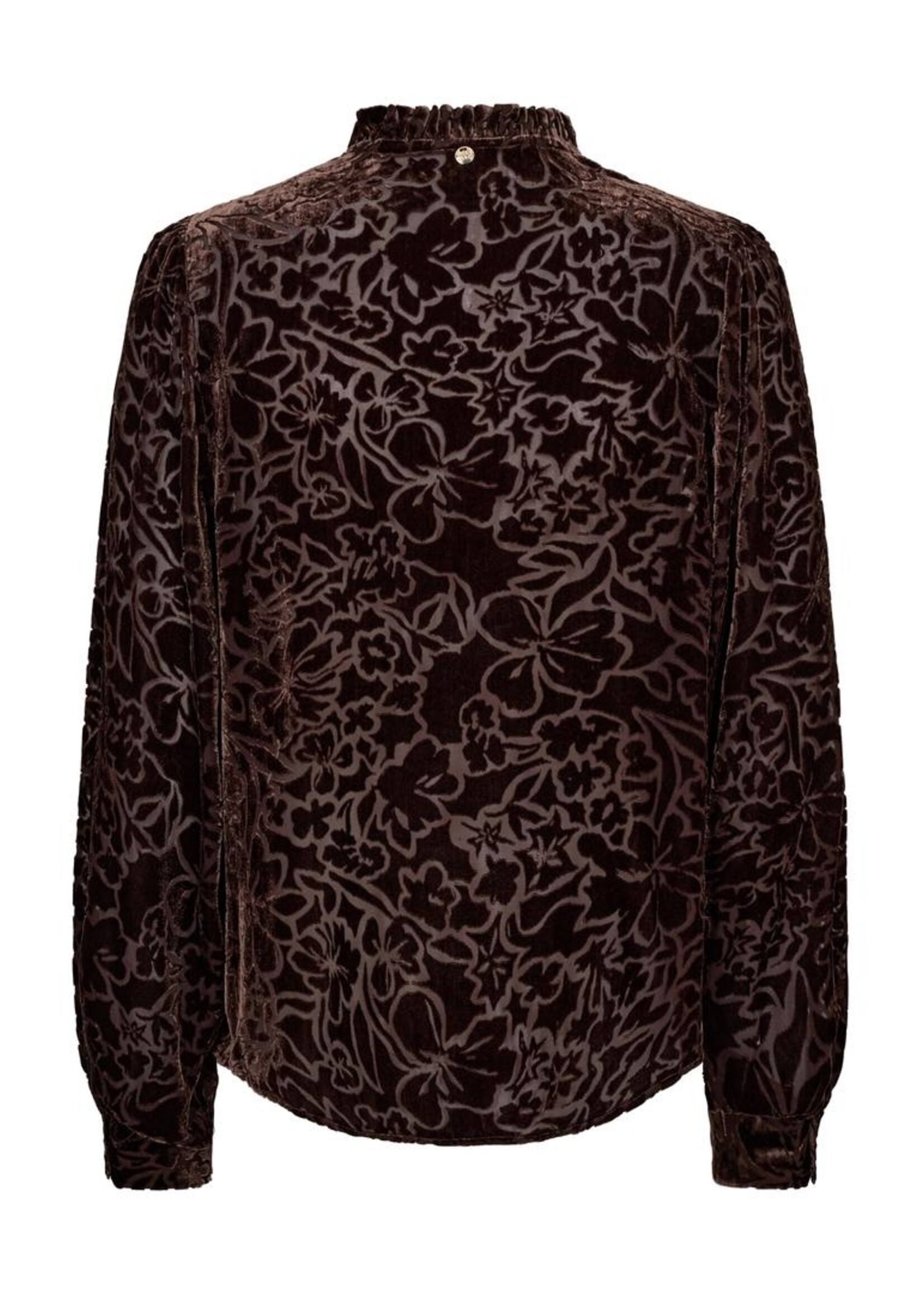 Mos Mosh Vilsa Blurred Velve Blouse
