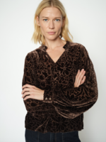 Mos Mosh Vilsa Blurred Velve Blouse