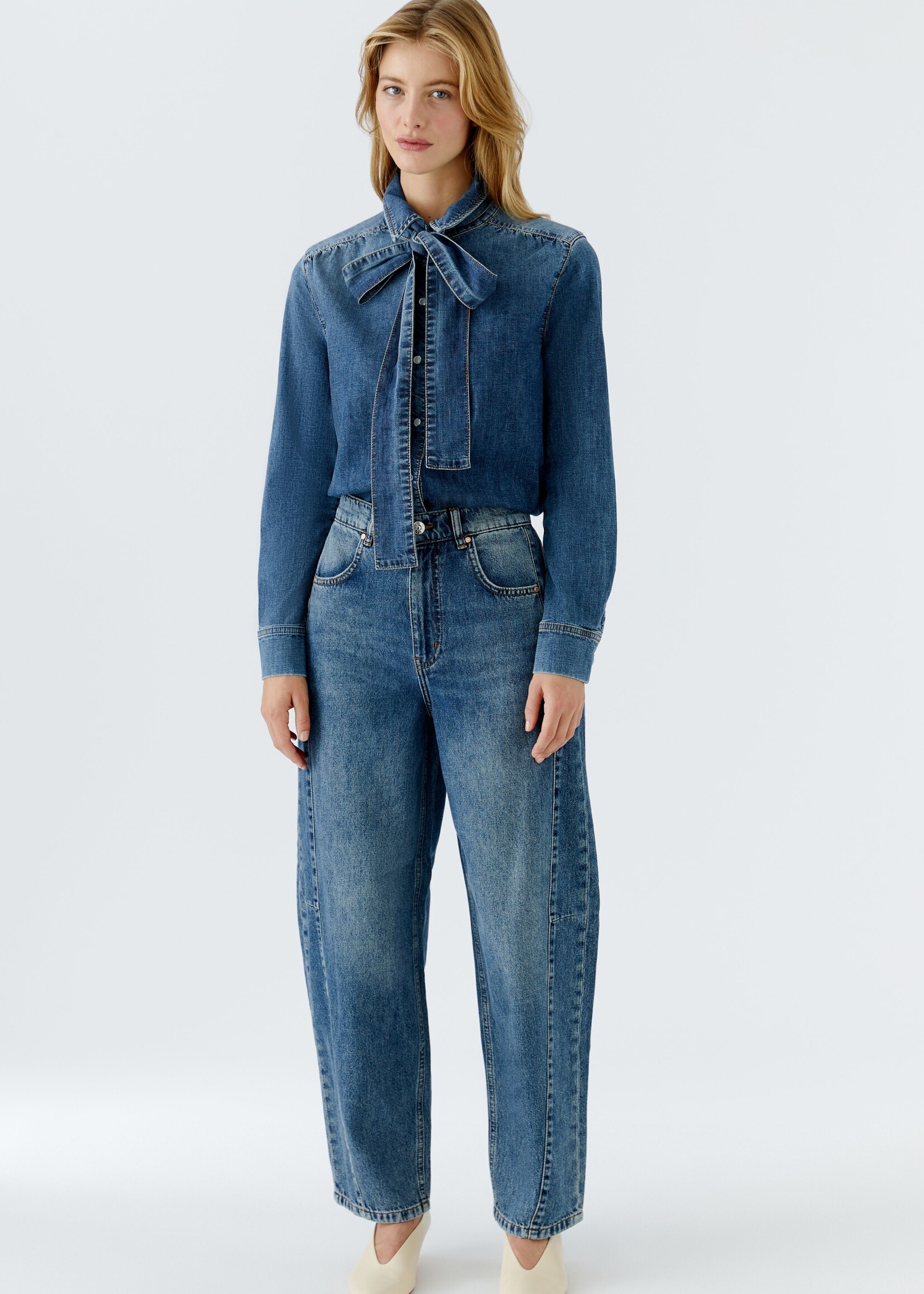 Ouí Blouse en Jeans