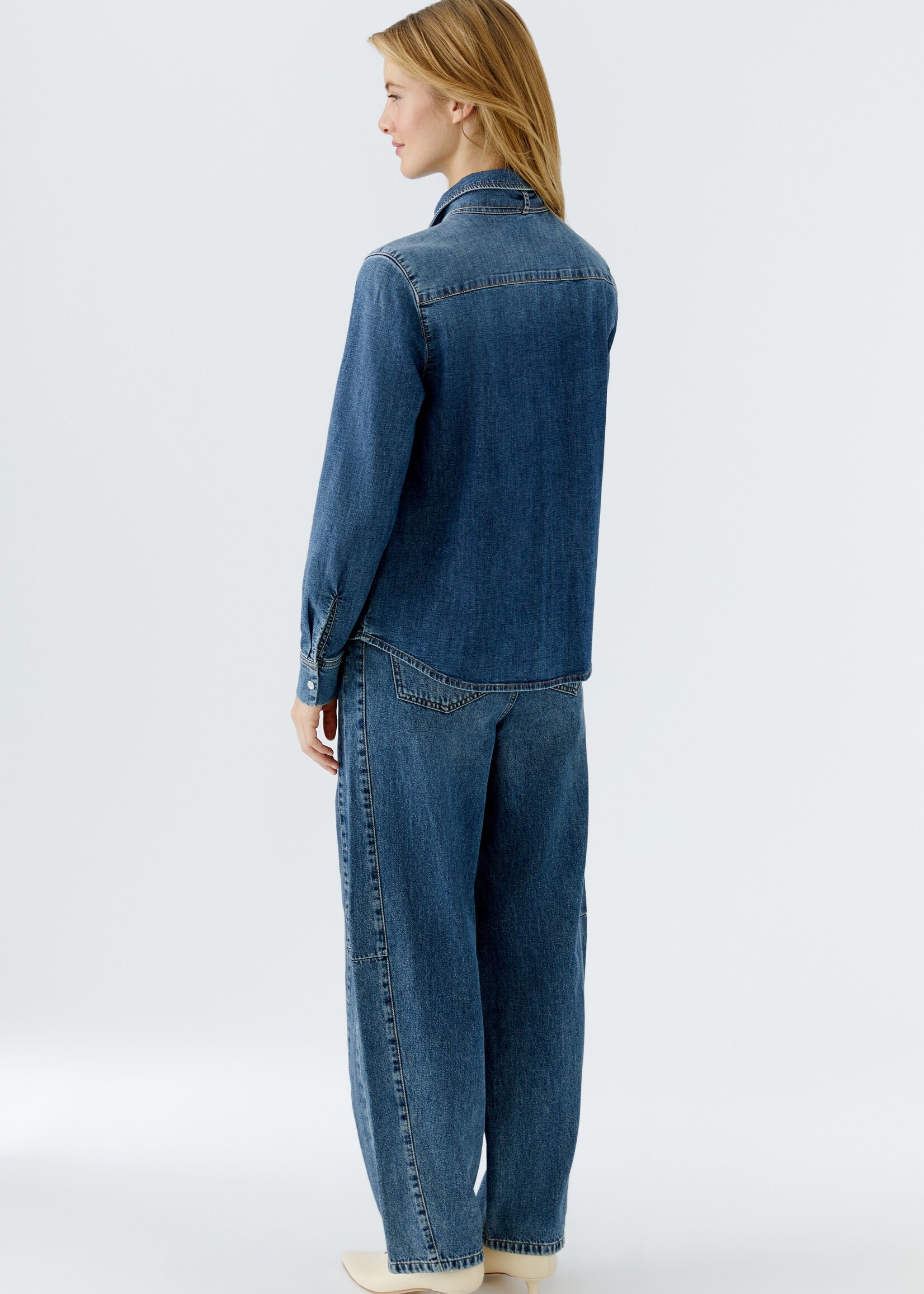 Ouí Blouse en Jeans