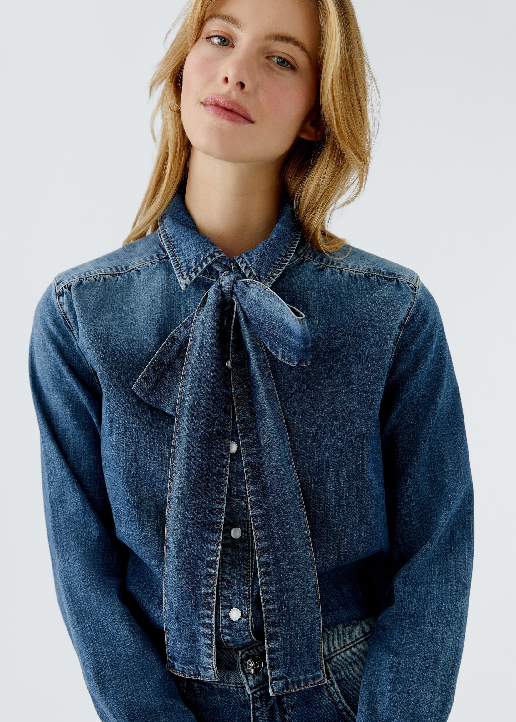 Ouí Blouse en Jeans