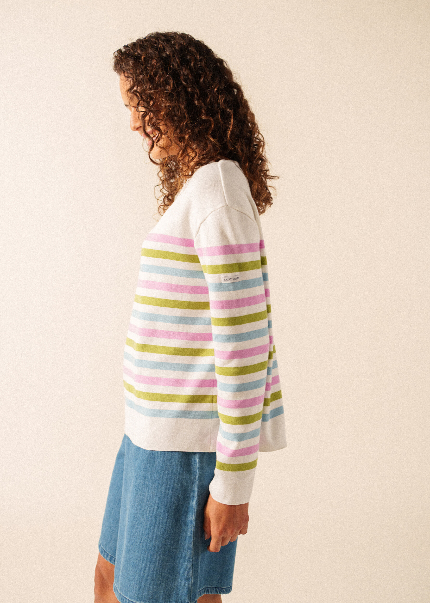 Saint James Ecrins Coton Tricolore