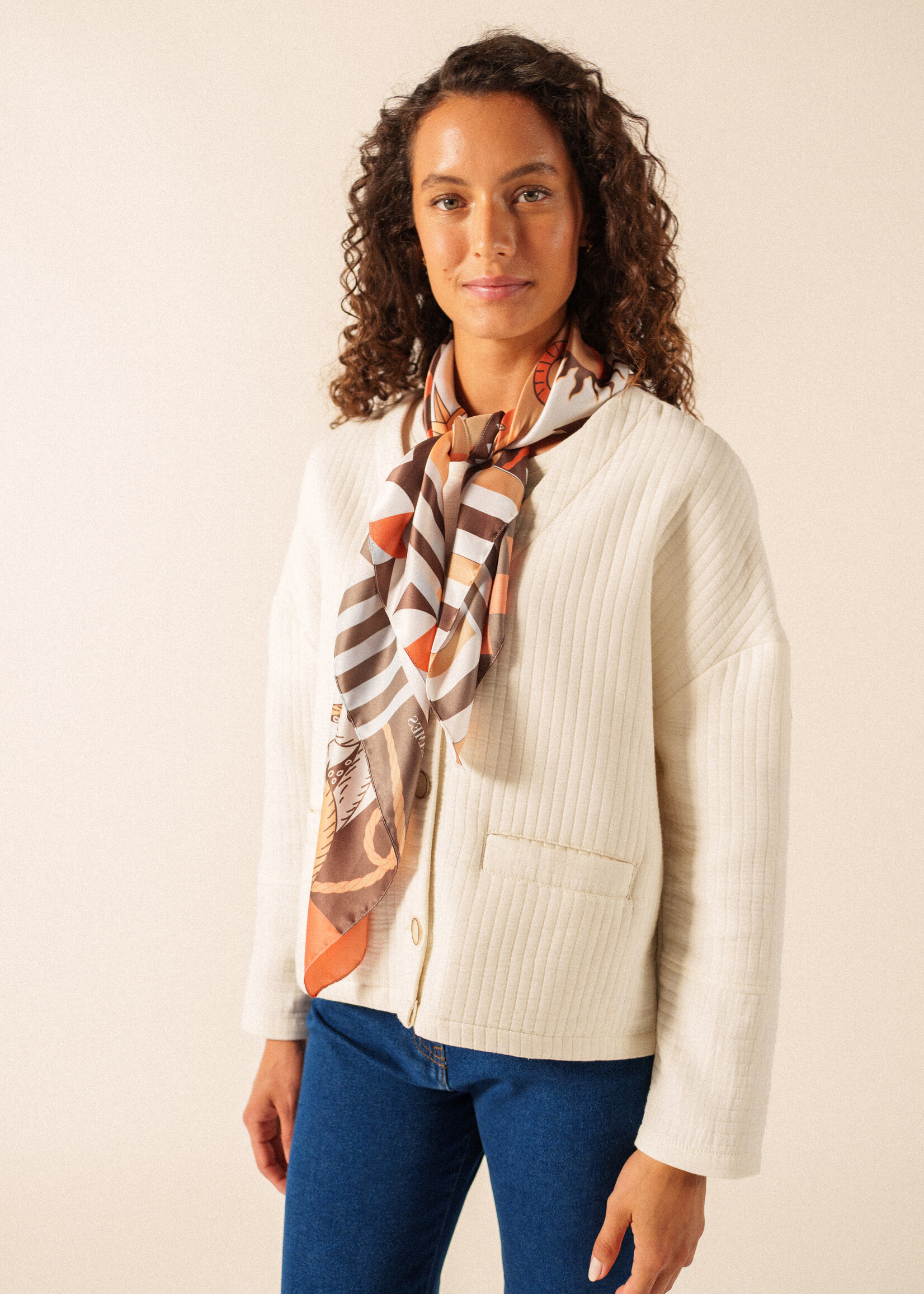 Saint James Carré fond marin