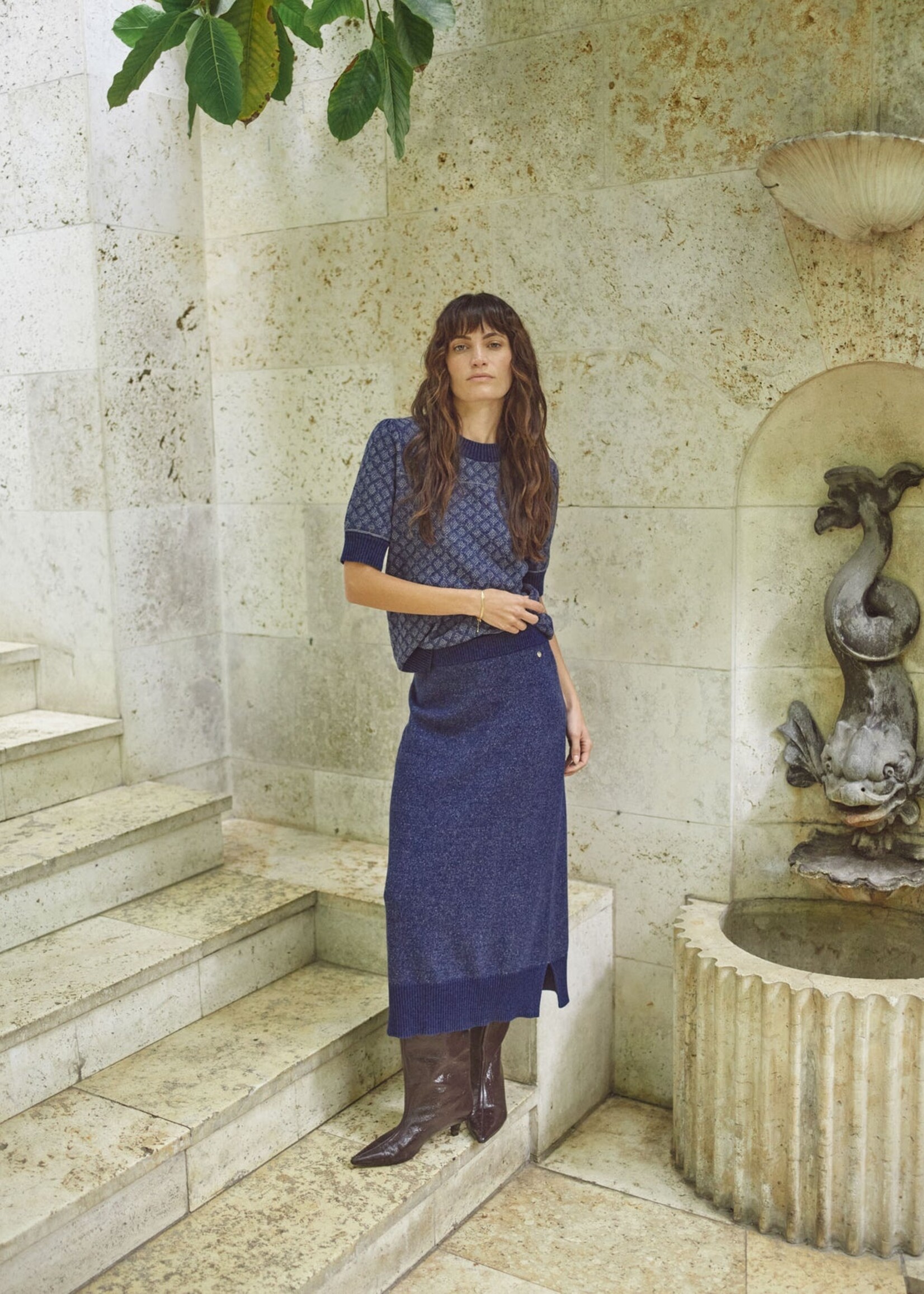 Mos Mosh Mined Knit Skirt