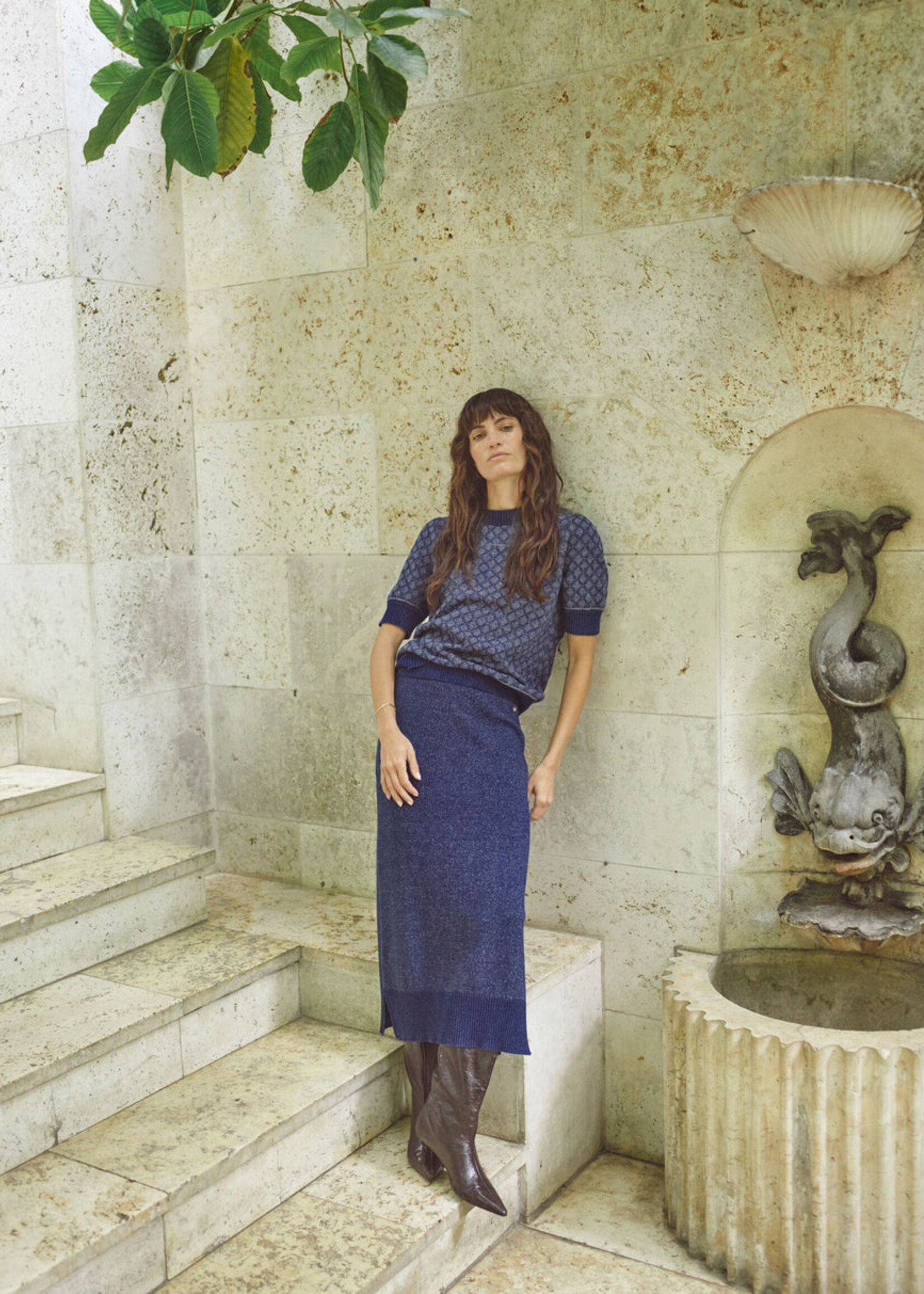 Mos Mosh Mined Knit Skirt