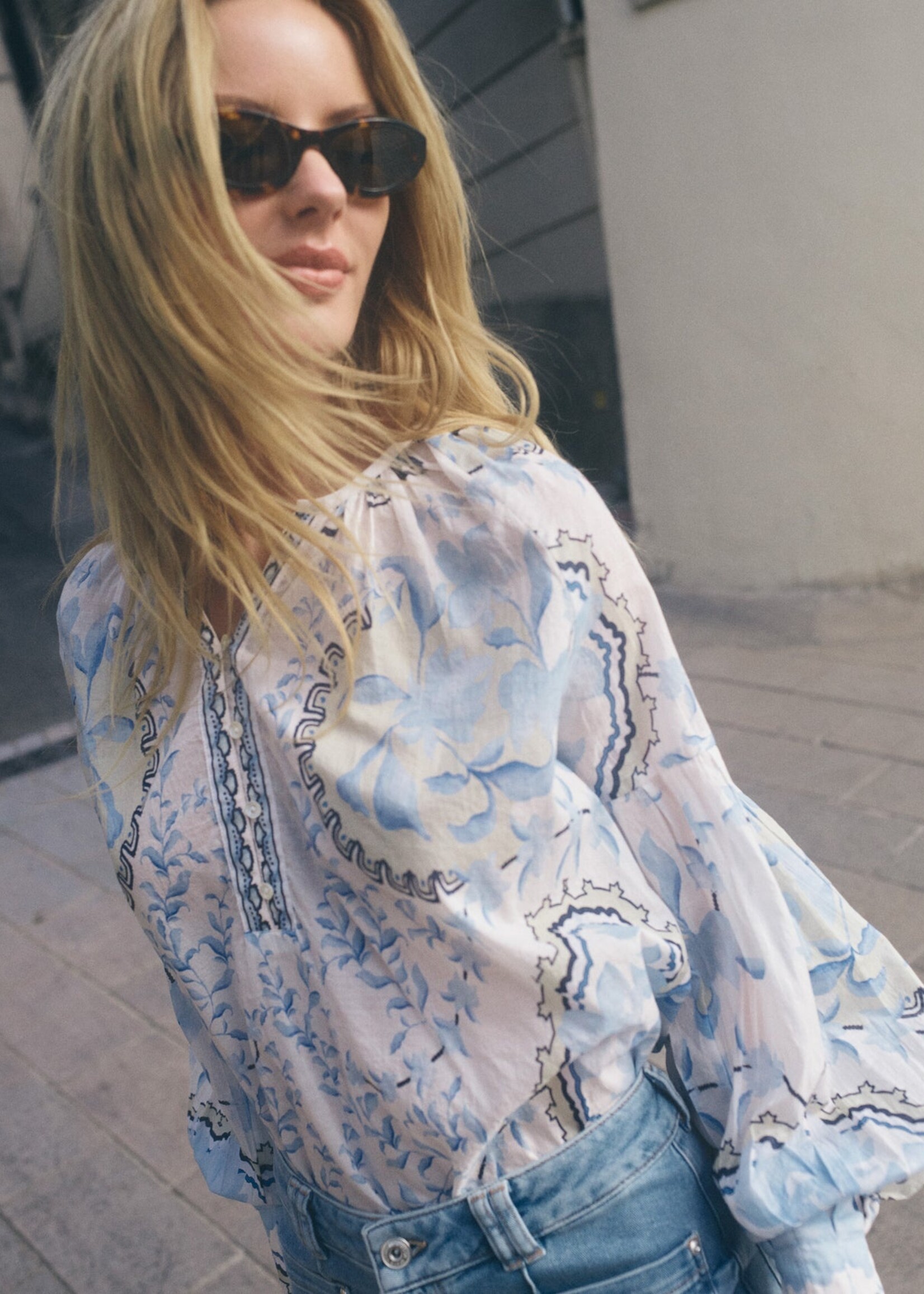 Mos Mosh Wylde Orchid Blouse