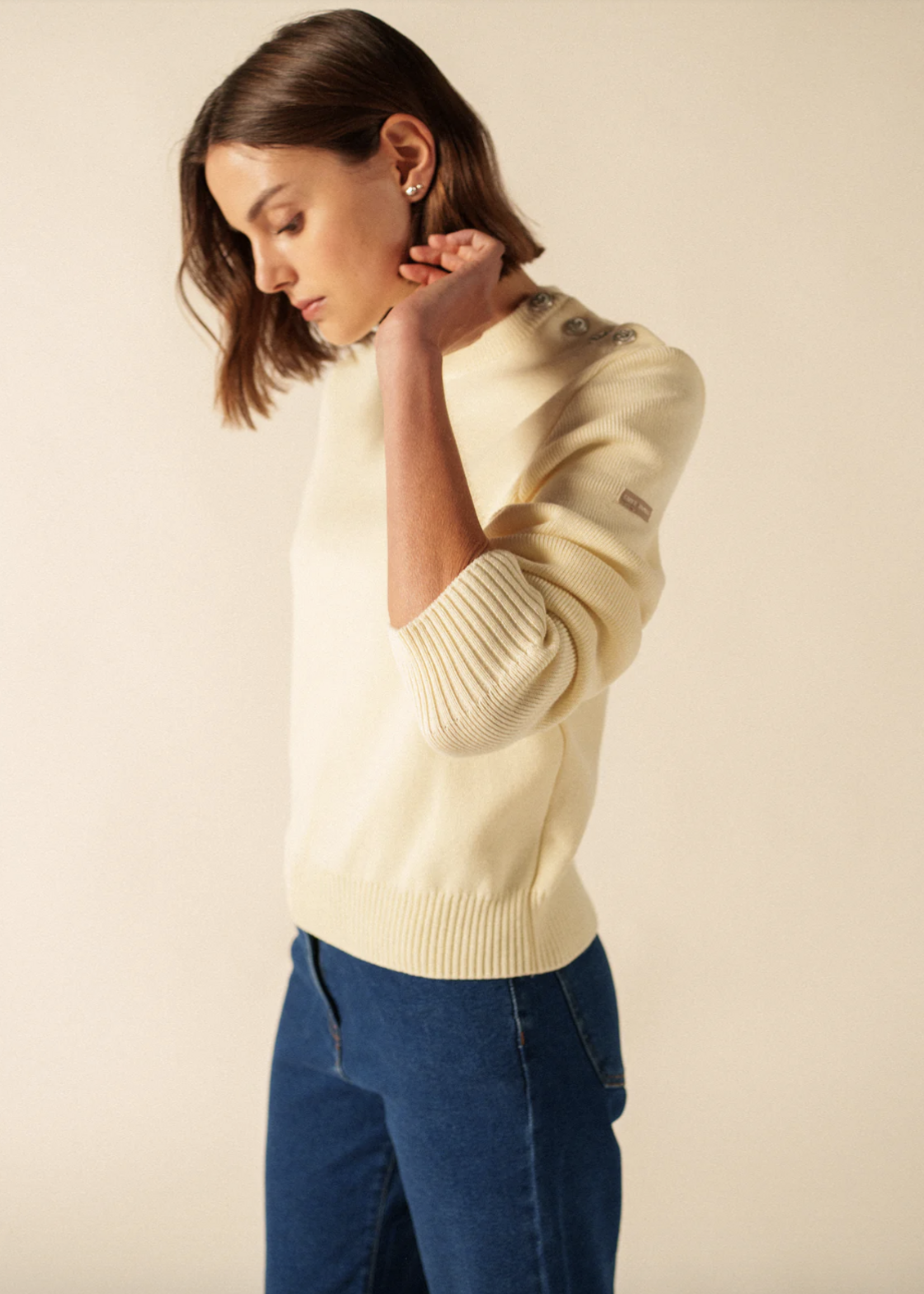 Saint James Pull Cancale Femme