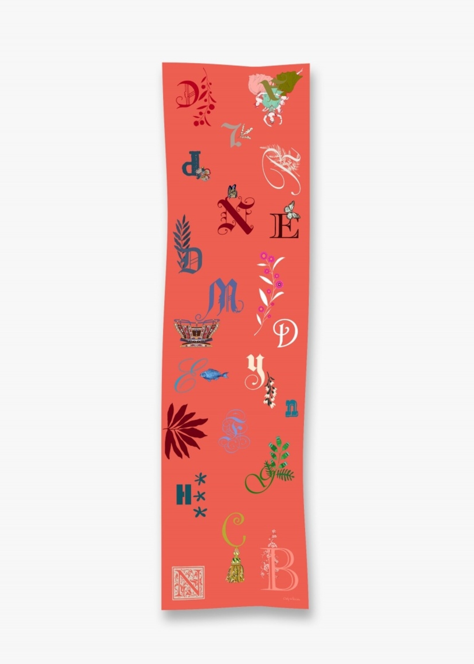 Cinzia Rocca Grand rectangle en soie